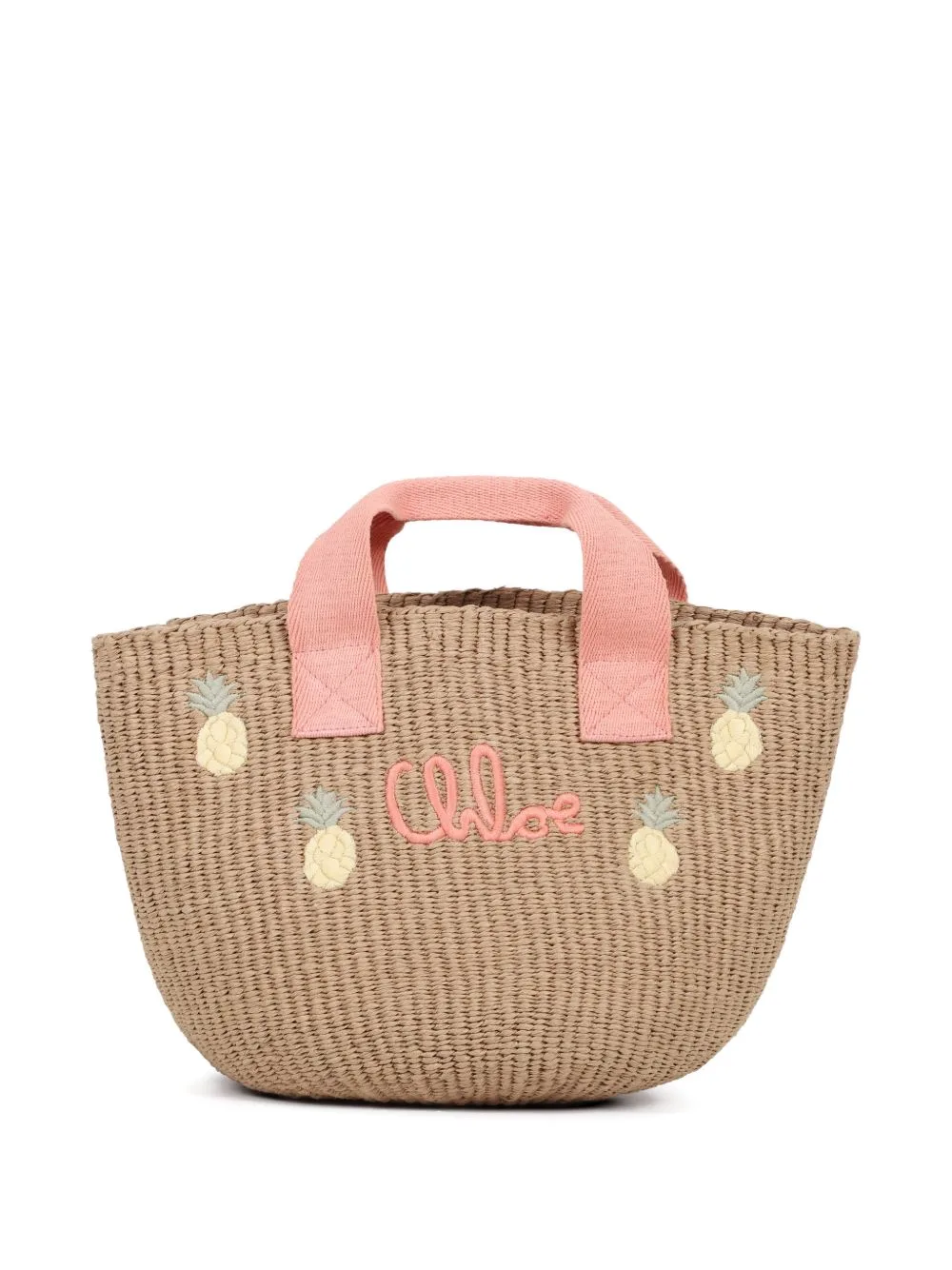 Logo-Embroidered Tote Bag by Chloé Kids