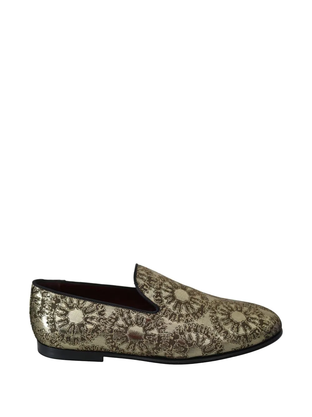 Floral-Jacquard Loafers by Dolce & Gabbana