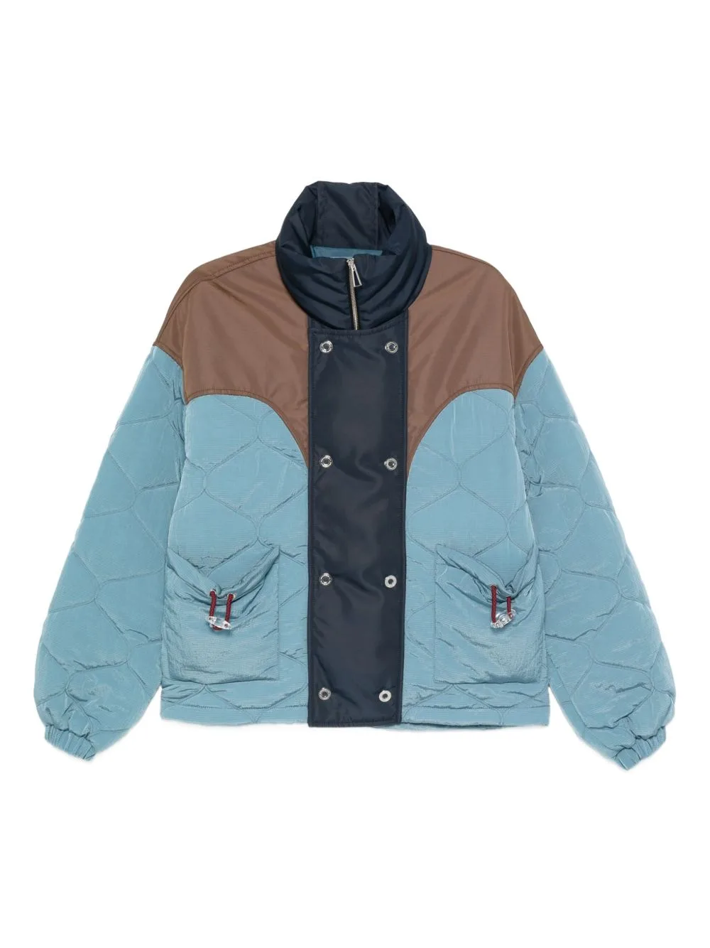 Kate Quilted Panelled Coat by MARBELL