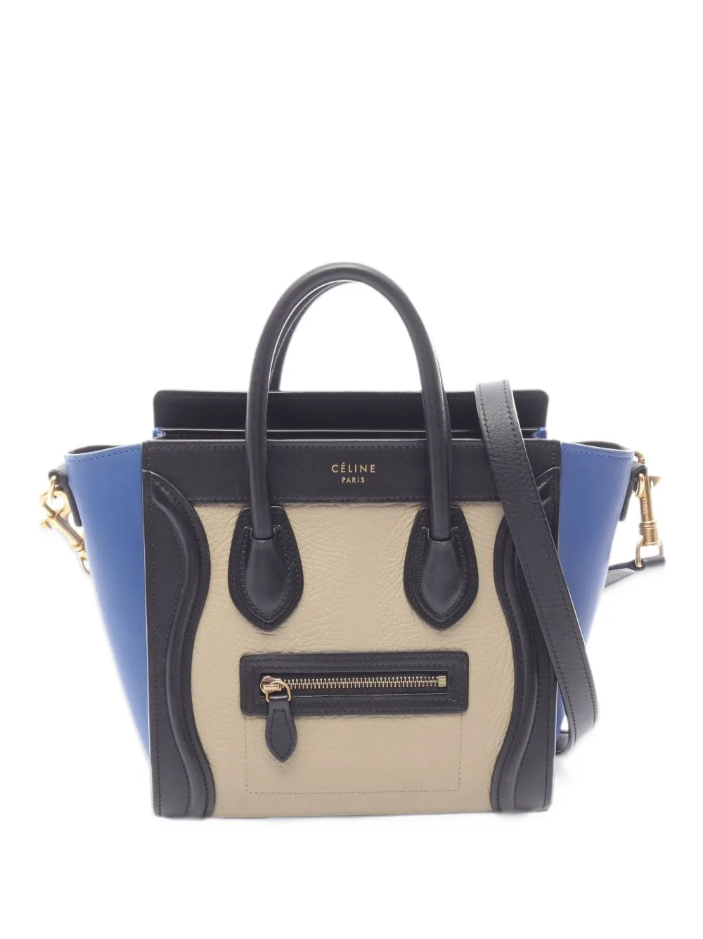 2000s Nano Luggage Tote Bag by Celine Pre-Owned