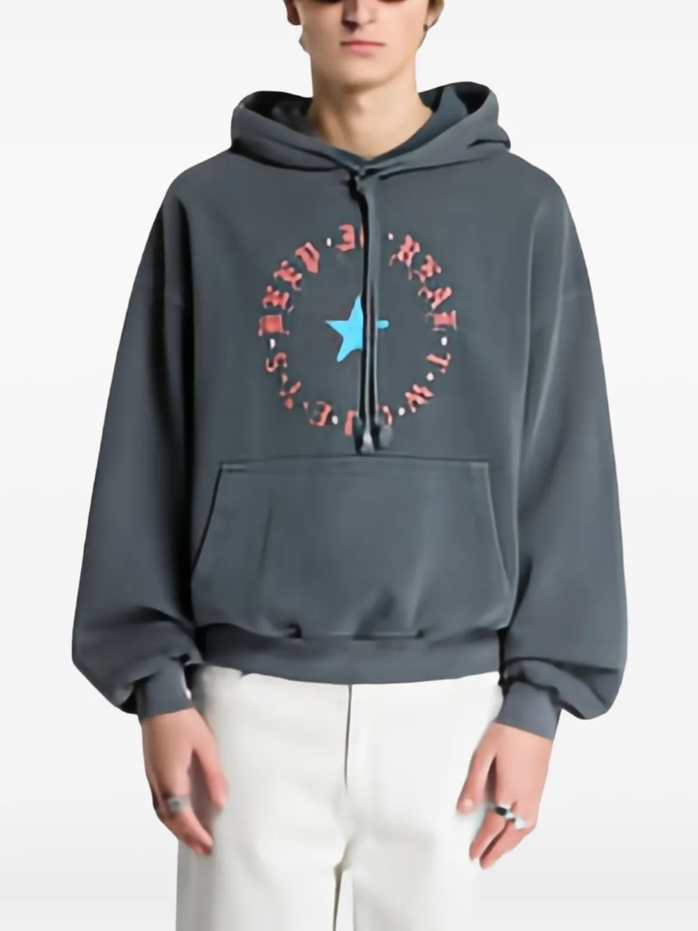 Keep It Real Drawstring Cotton Hoodie by TWOJEYS
