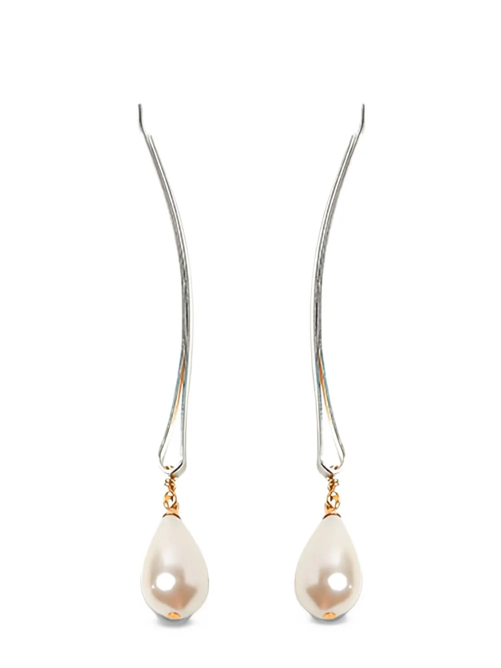 Drop Pearl Hairpins by BEATRIZ PALACIOS