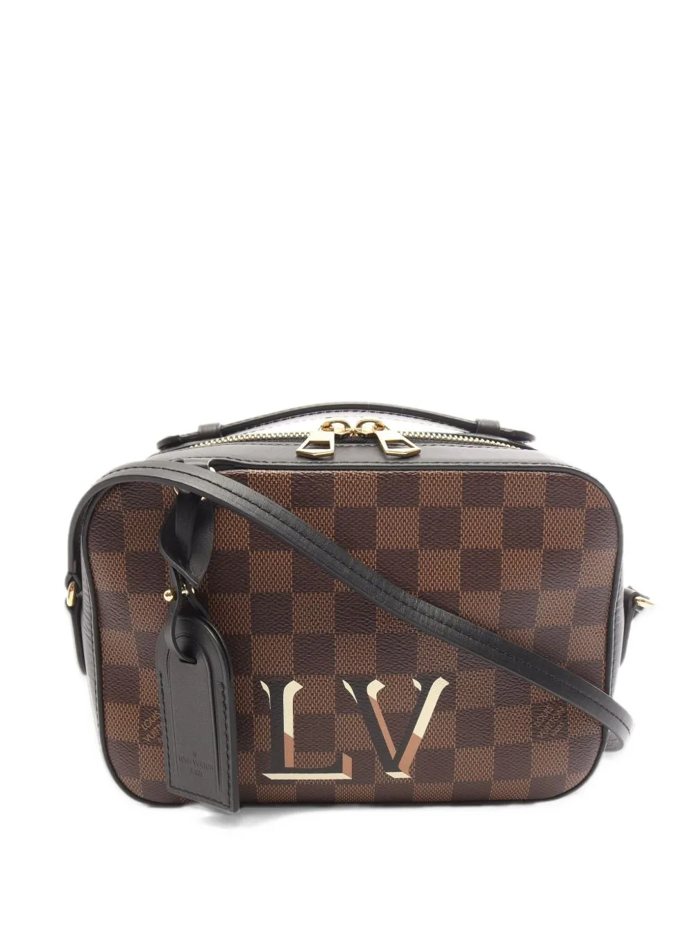 2019 Santa Monica Damier Ebene Crossbody Bag by Louis Vuitton Pre-Owned