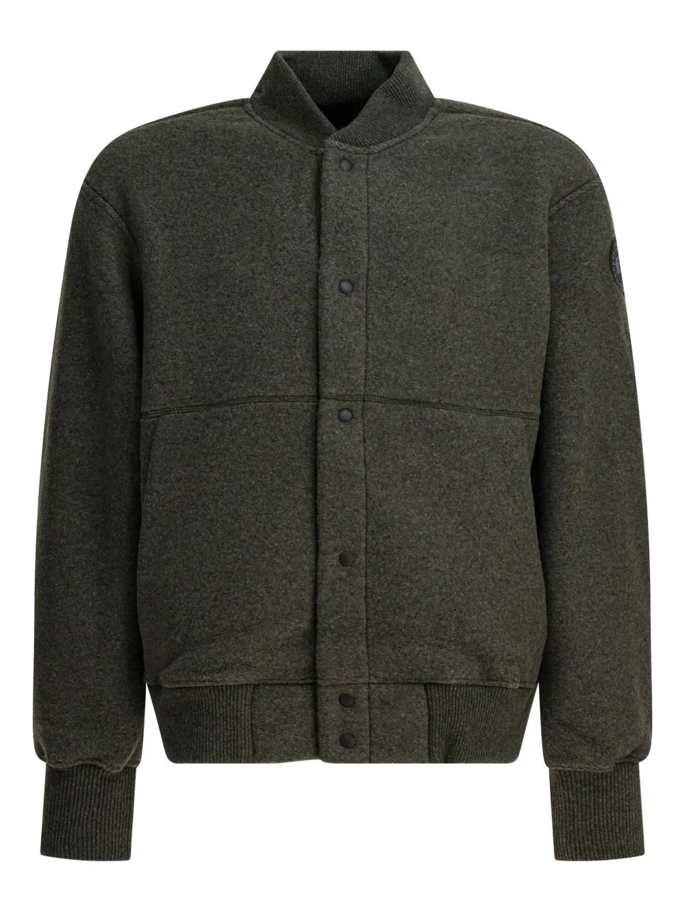 Button Fleece Bomber Jacket by Canada Goose