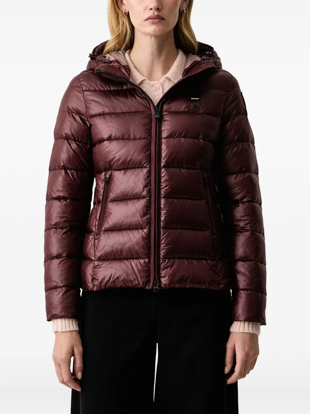 Caroll Hooded Quilted Jacket by Blauer