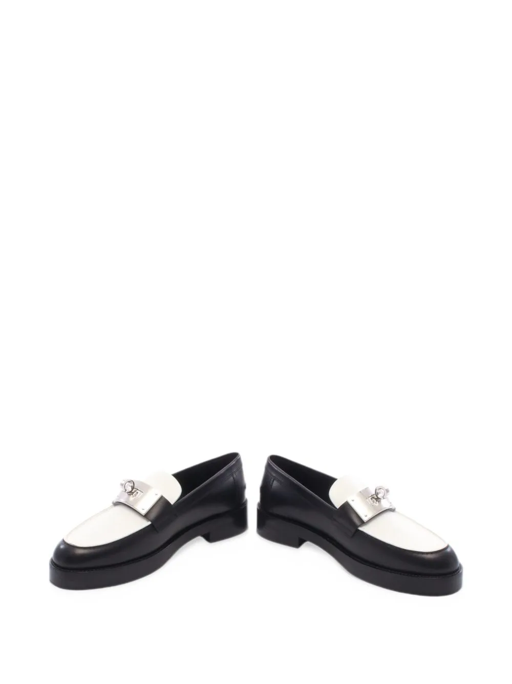 2010s Kelly Buckle Leather Loafers by Hermès Pre-Owned