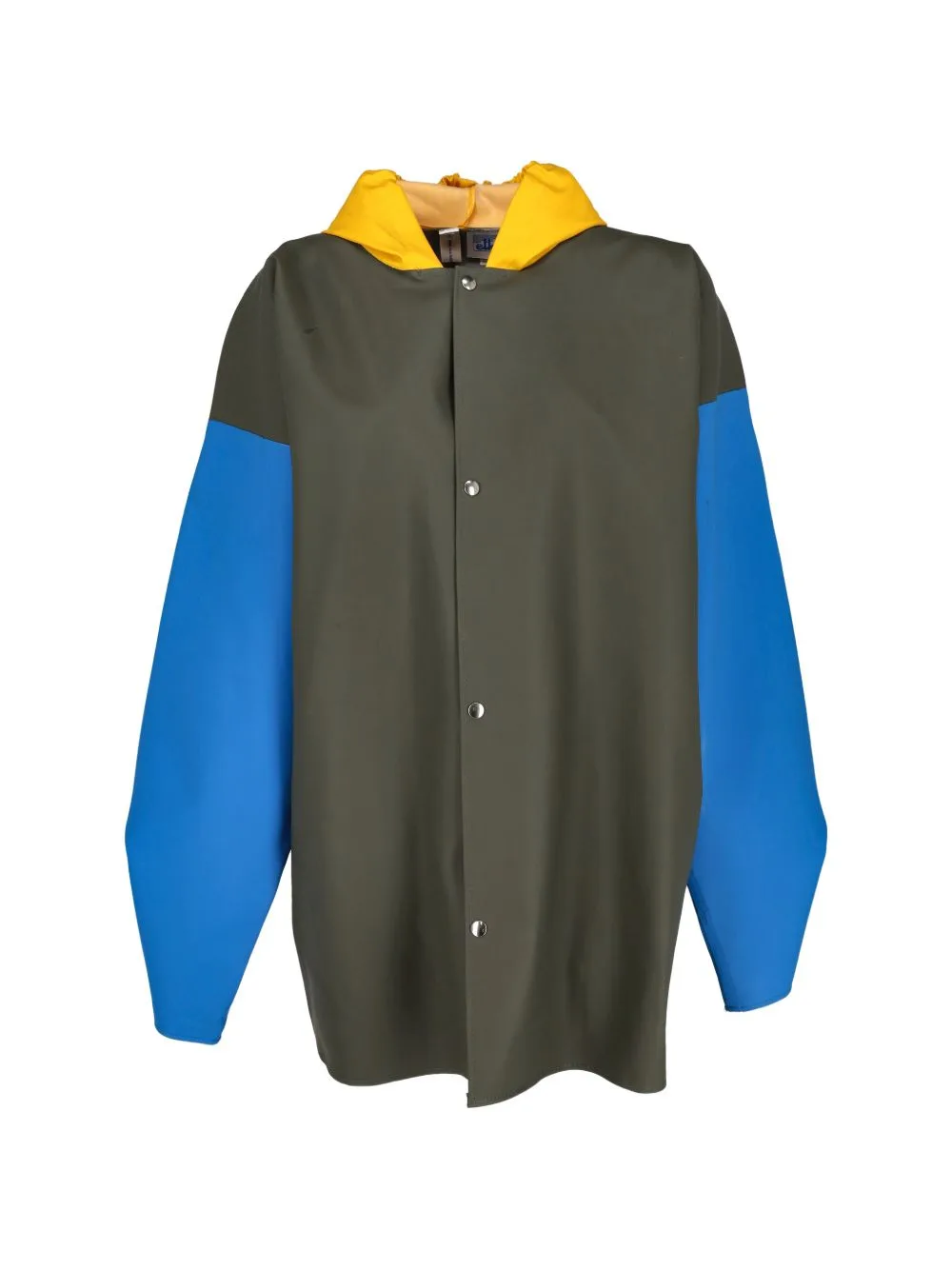 Colour-Block Hooded Coat by Comme Des Garçons Pre-Owned
