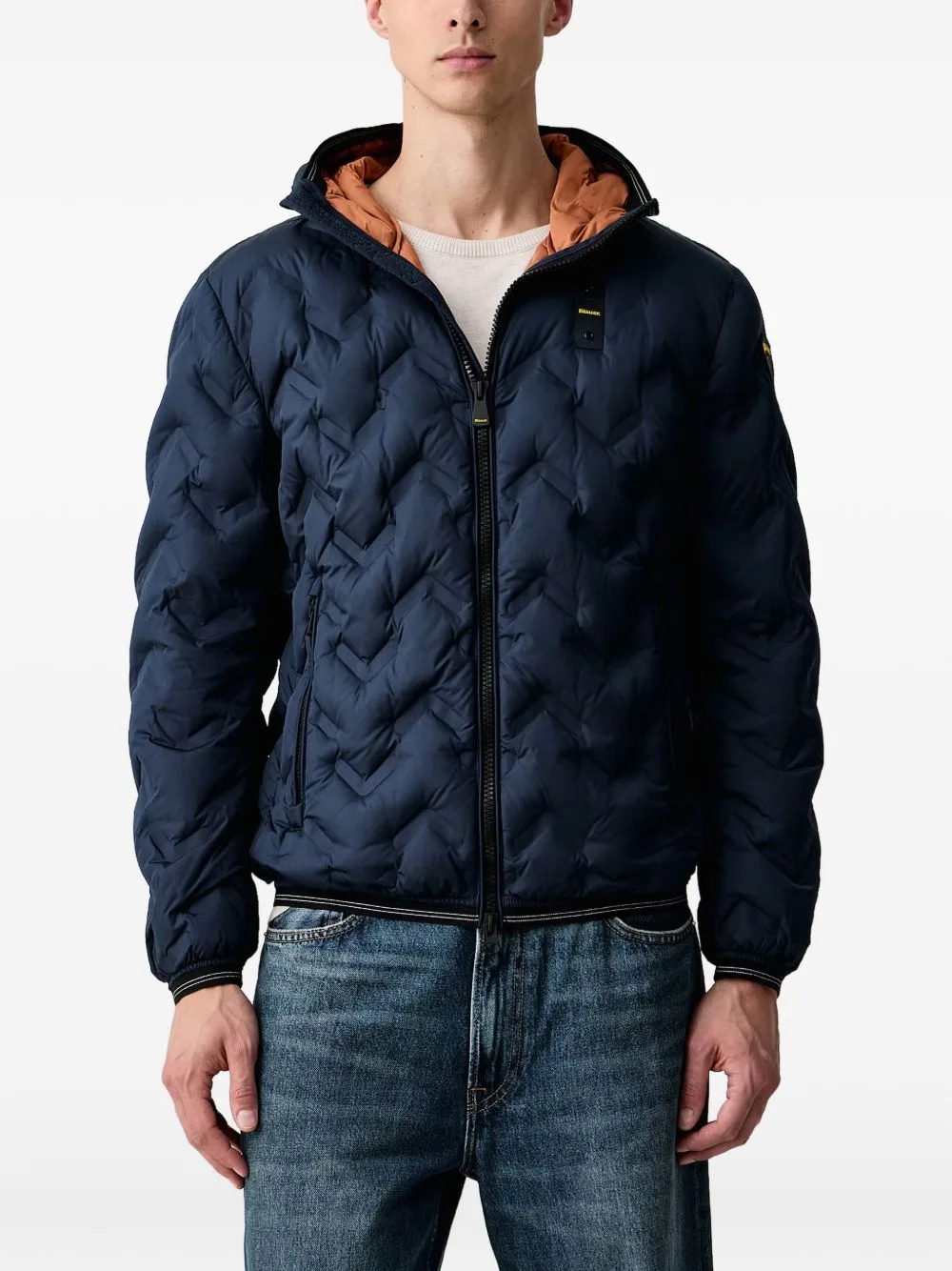Piery Quilted Hooded Jacket by Blauer