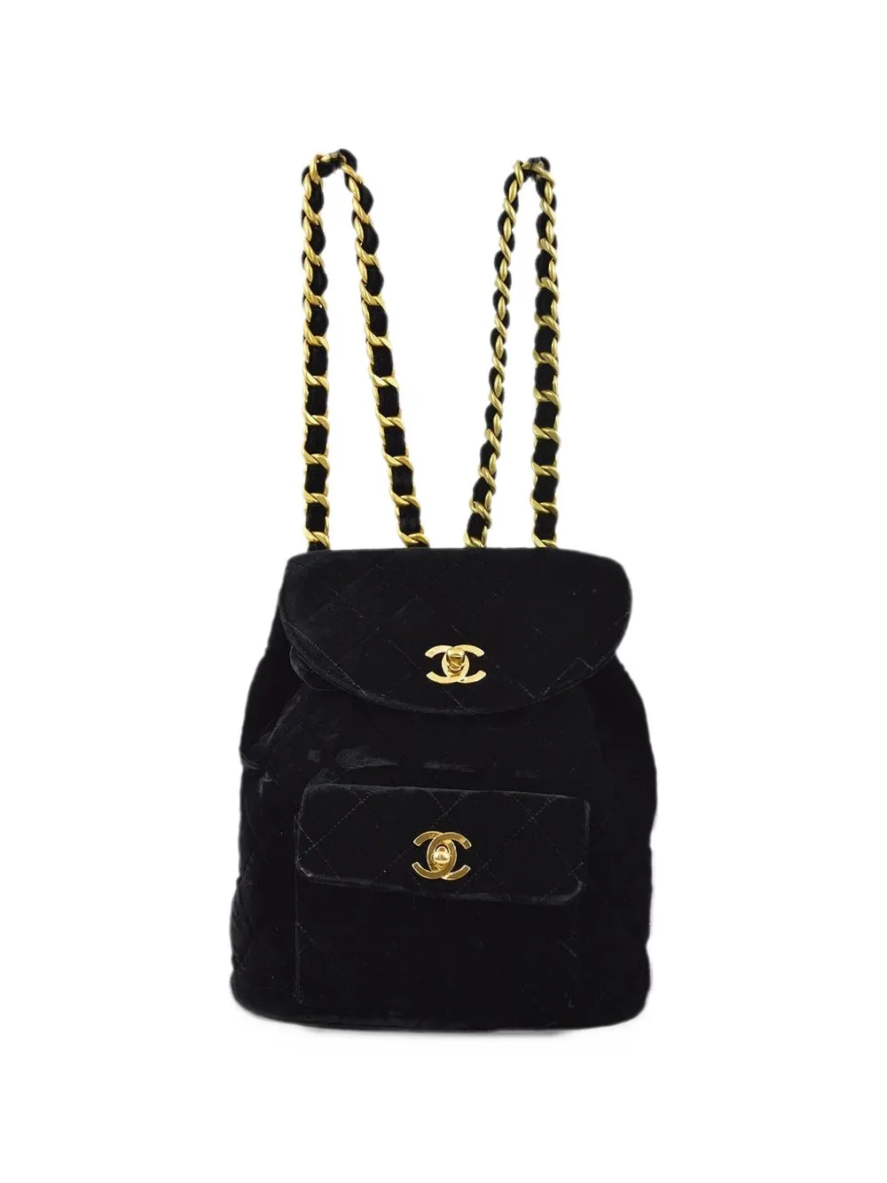 Duma Quilted Backpack by CHANEL Pre-Owned