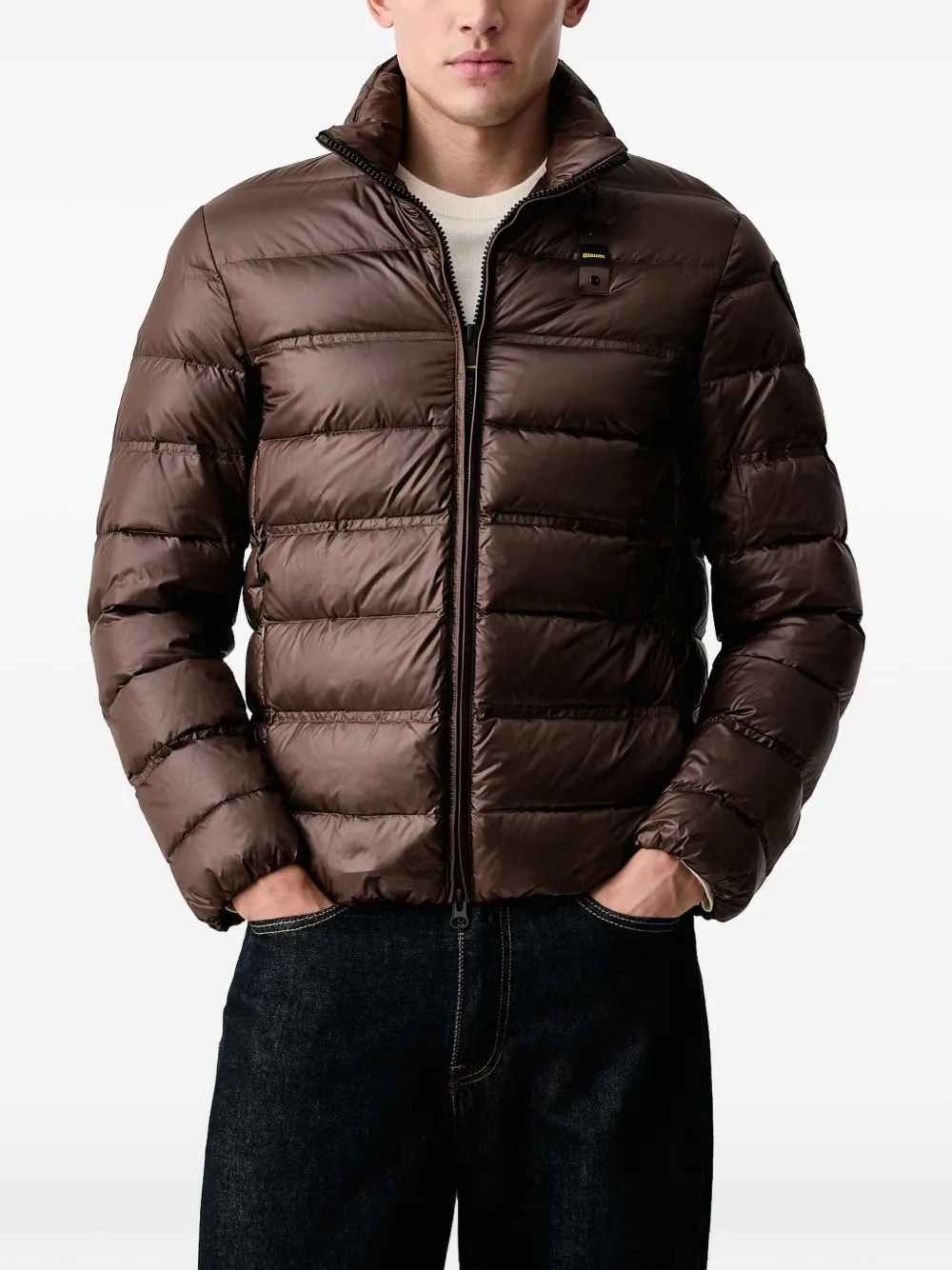 Belmont Quilted Padded Jacket by Blauer