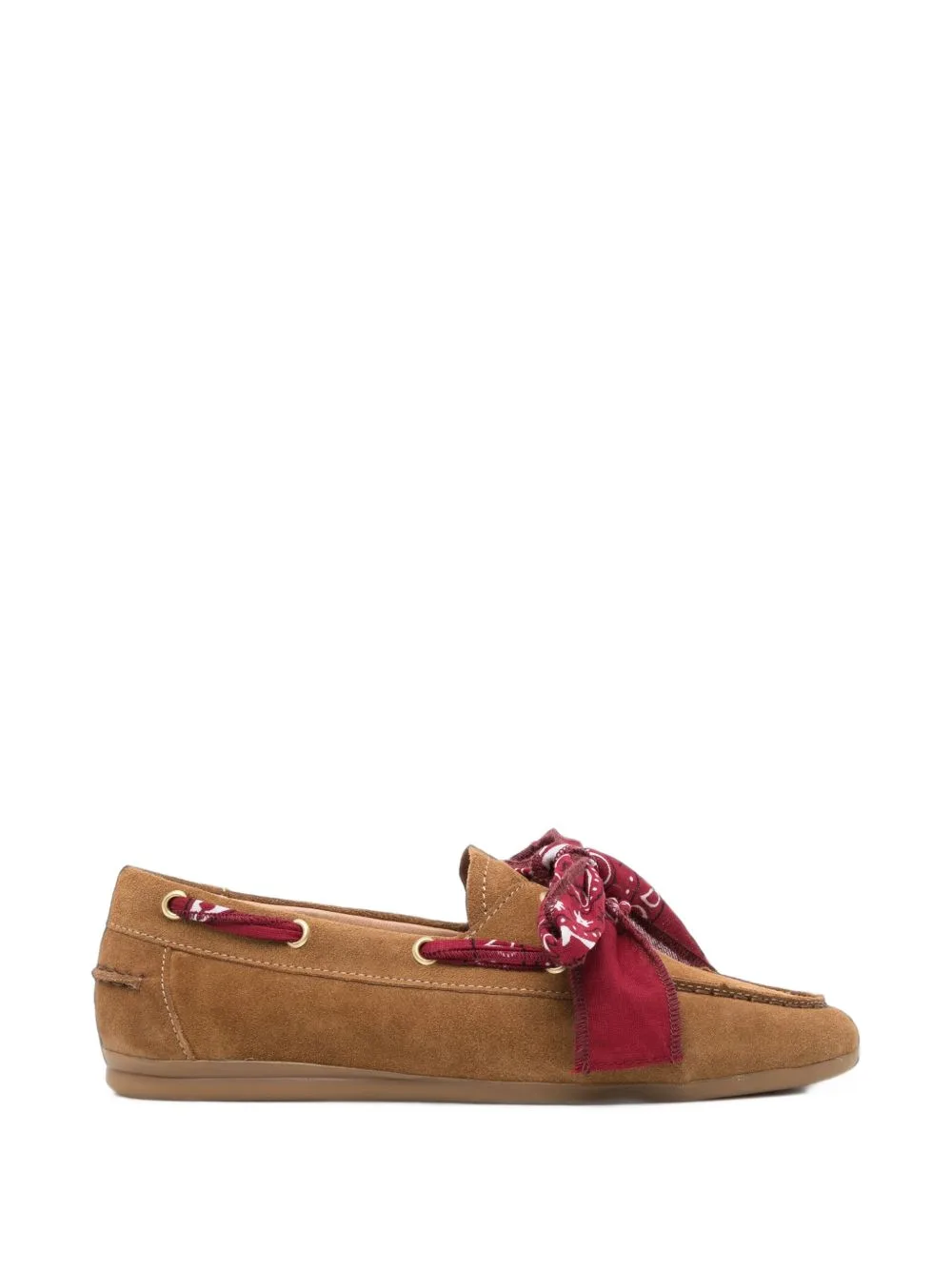 Nahua Suede Bandana Loafers by TORAL SHOES