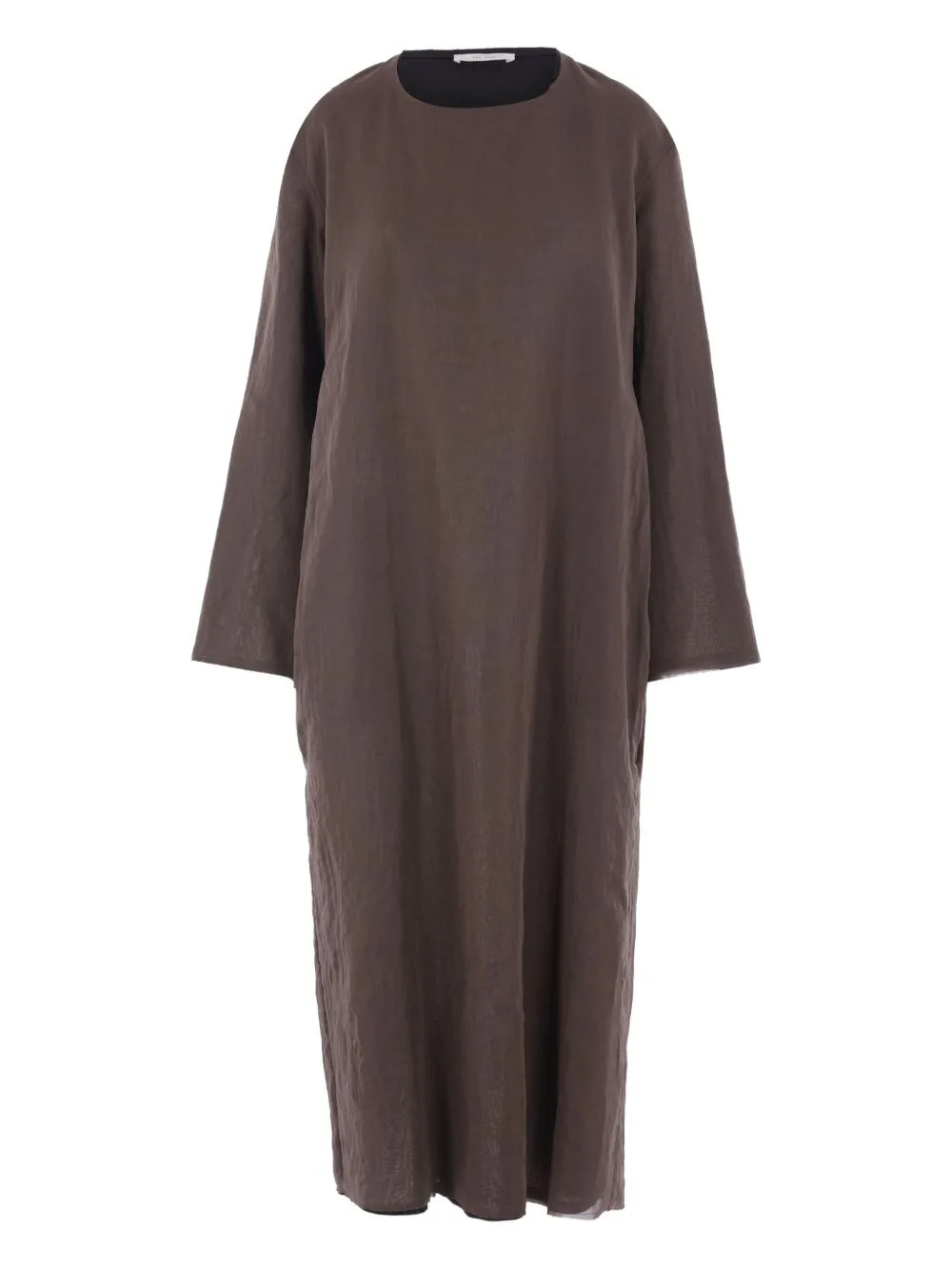 Catia Long-Sleeve Cotton Maxi Dress by The Row