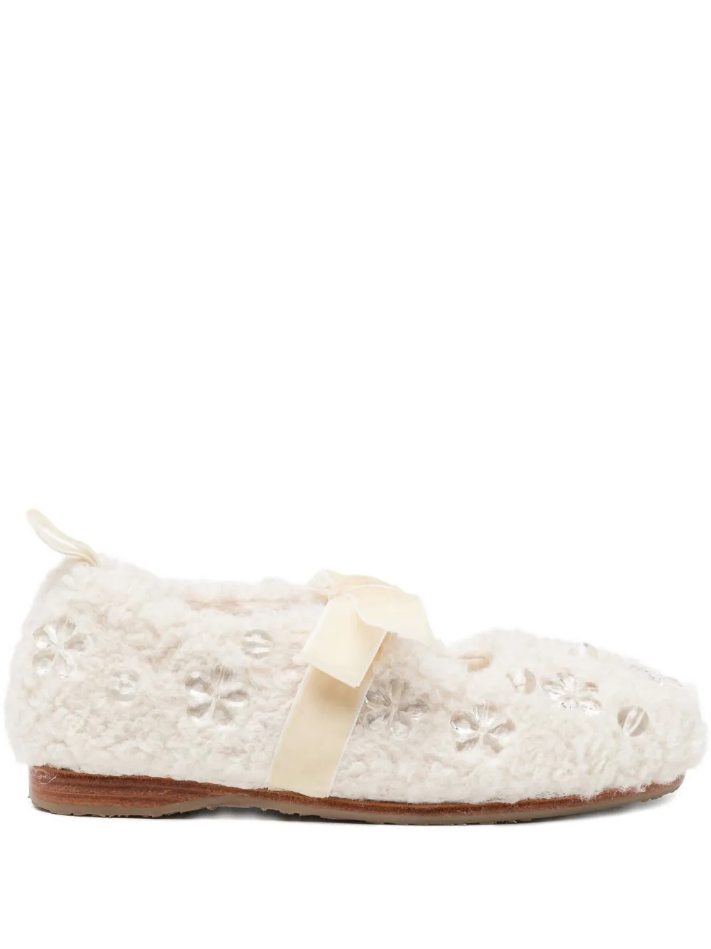 Rockfish x Susan Fang Furry Ballet Flats by ROCKFISH
