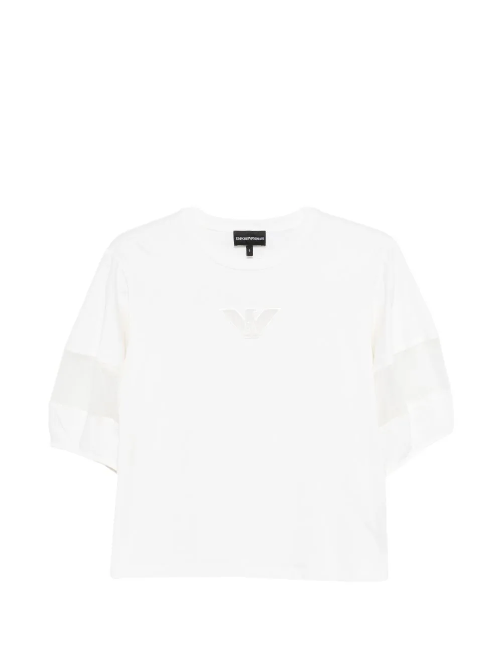 Logo-Appliqué Short-Sleeve T-Shirt by Emporio Armani