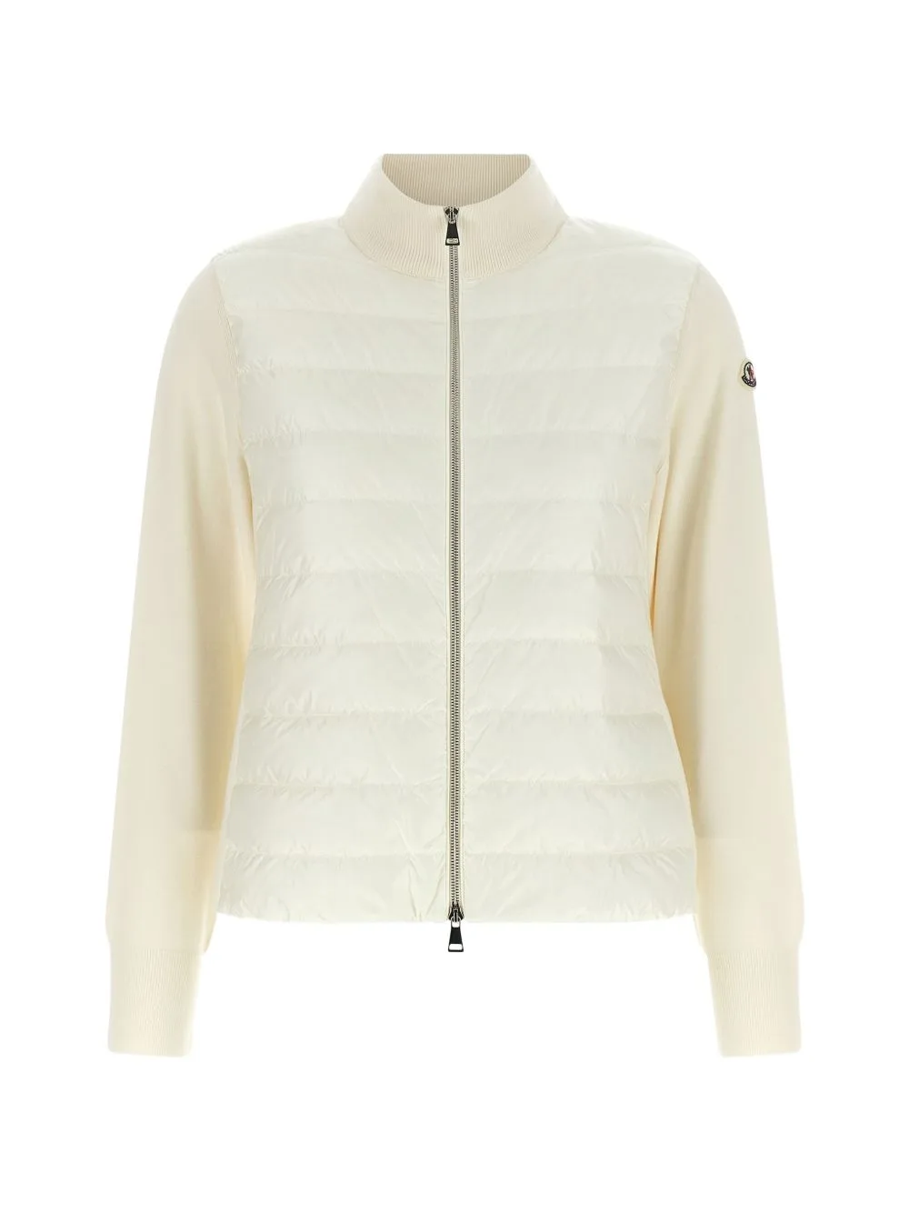 Quilted Panel Cardigan by Moncler