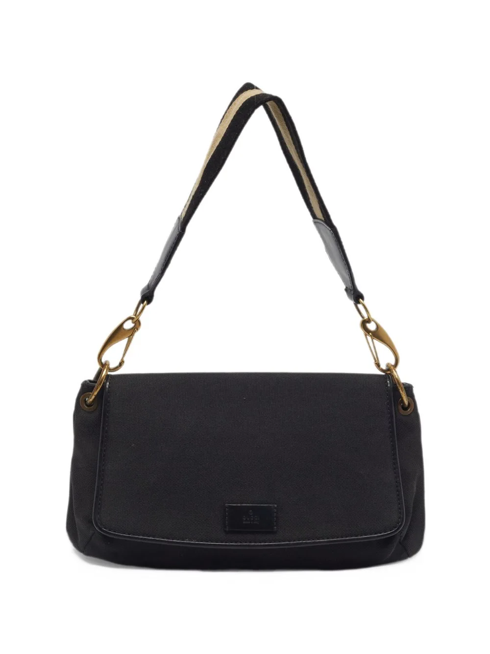Canvas Shoulder Bag by Gucci Pre-Owned
