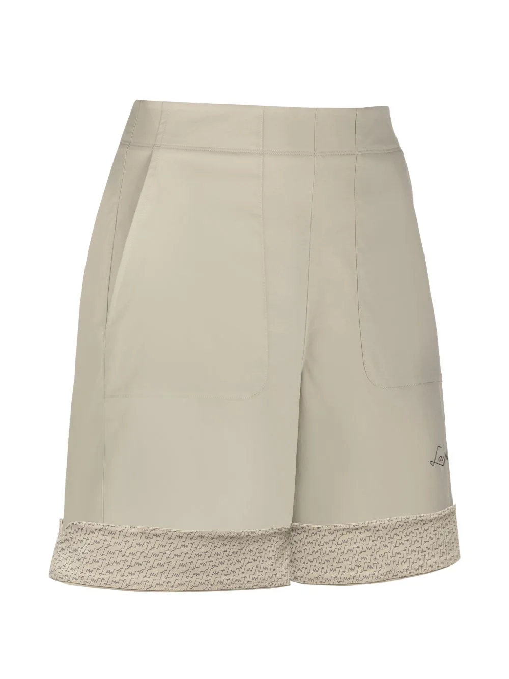 Logo-Detail Shorts by LAMUNT