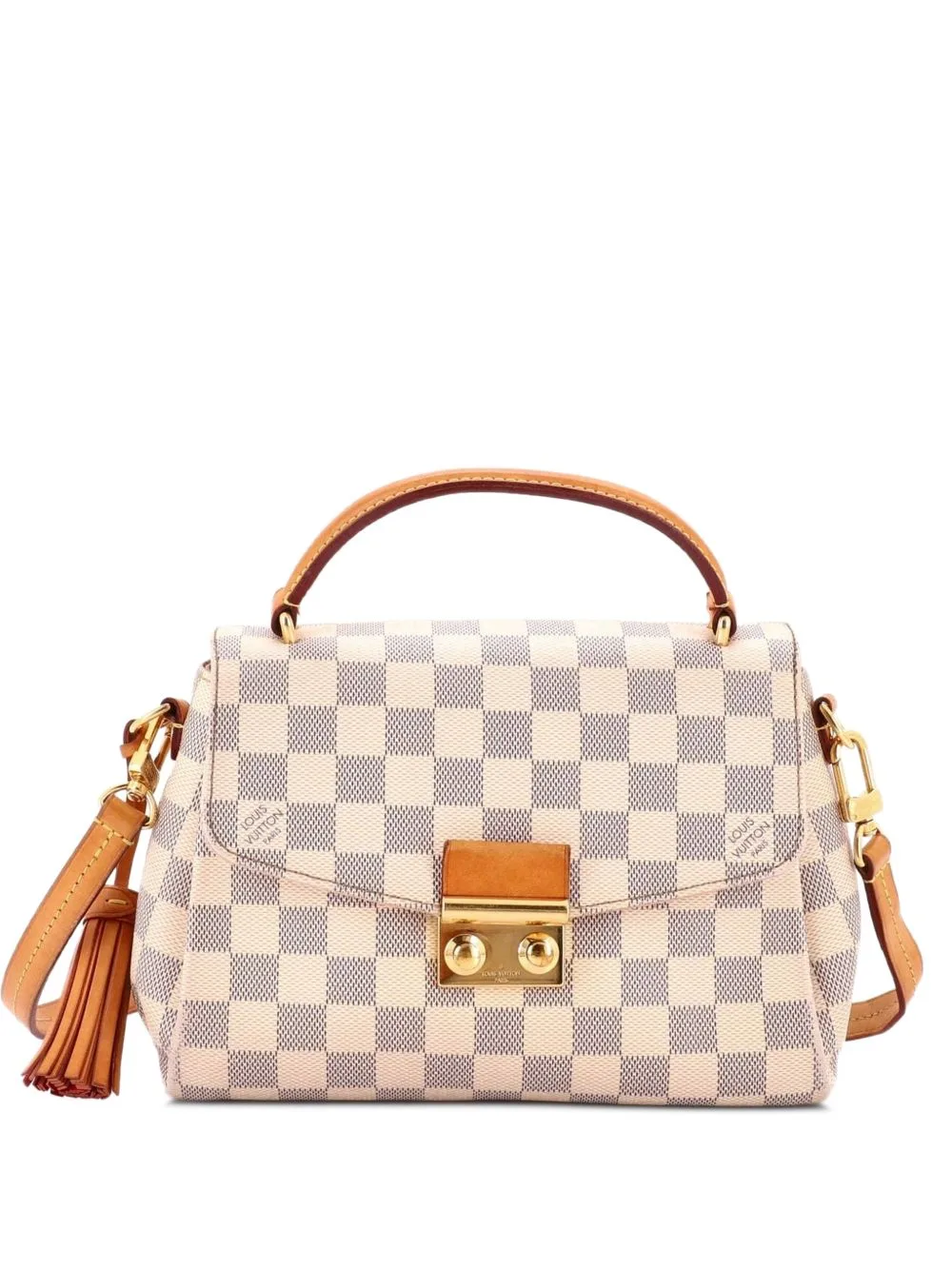 Croisette Handbag Damier Crossbody Bag by Louis Vuitton Pre-Owned