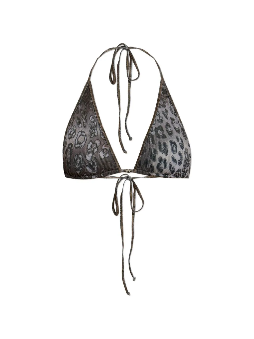 Corinne-Utlt Printed Triangle Bikini Top by Diesel