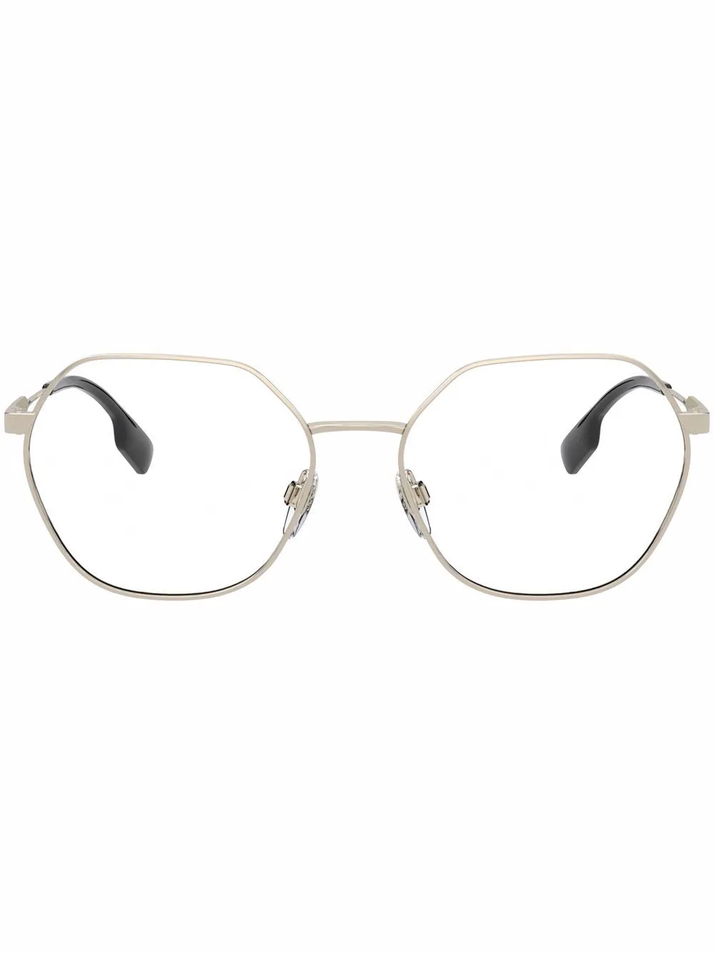 Erin Check-Trim Glasses by Burberry Eyewear