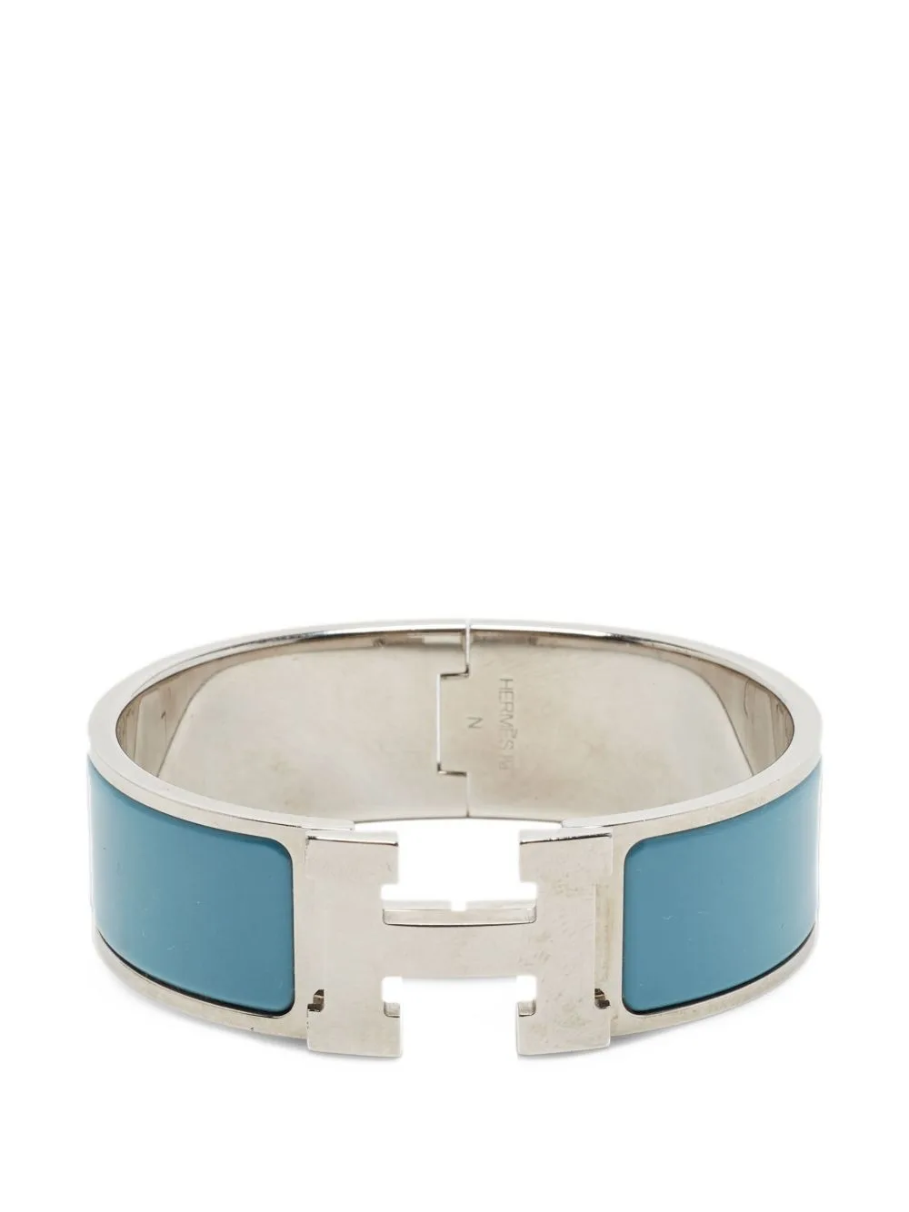 Clic Clac H Enamel Bracelet by Hermès Pre-Owned