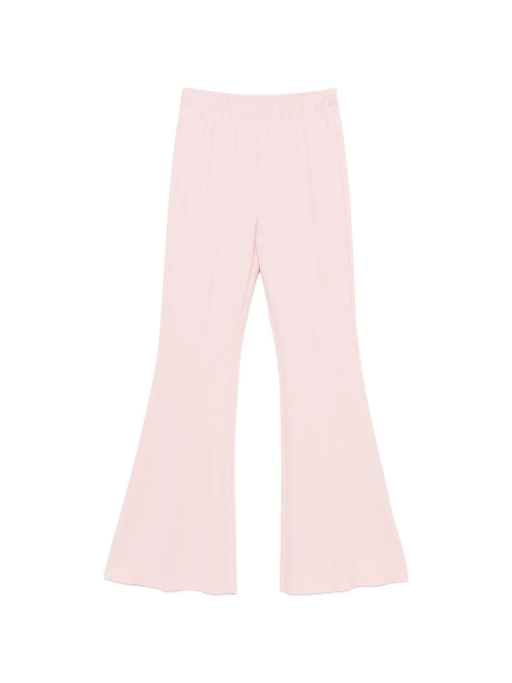 Elasticated-Waist Flared Trousers by VICOLO