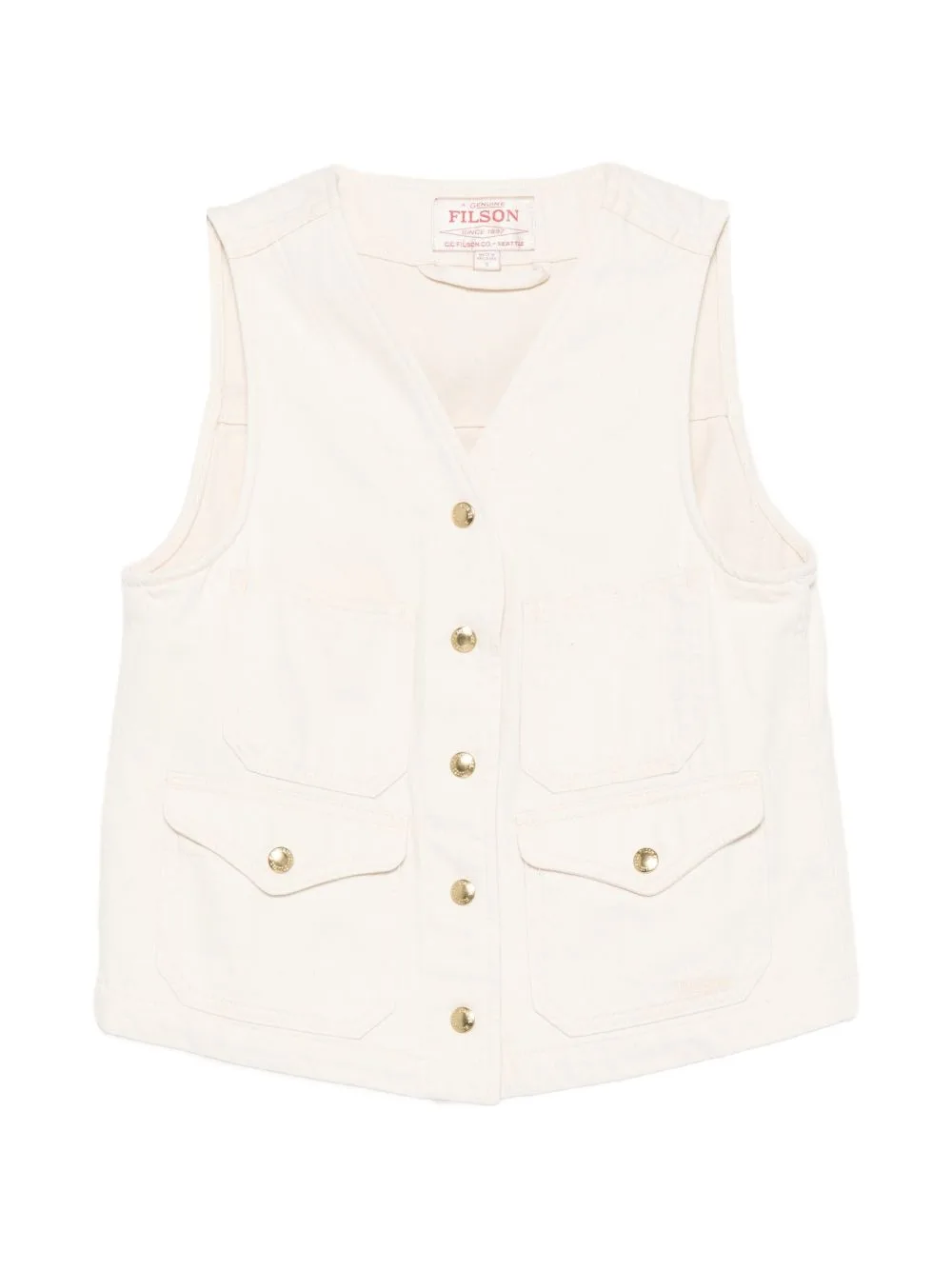 Button-Up Waistcoat by Filson