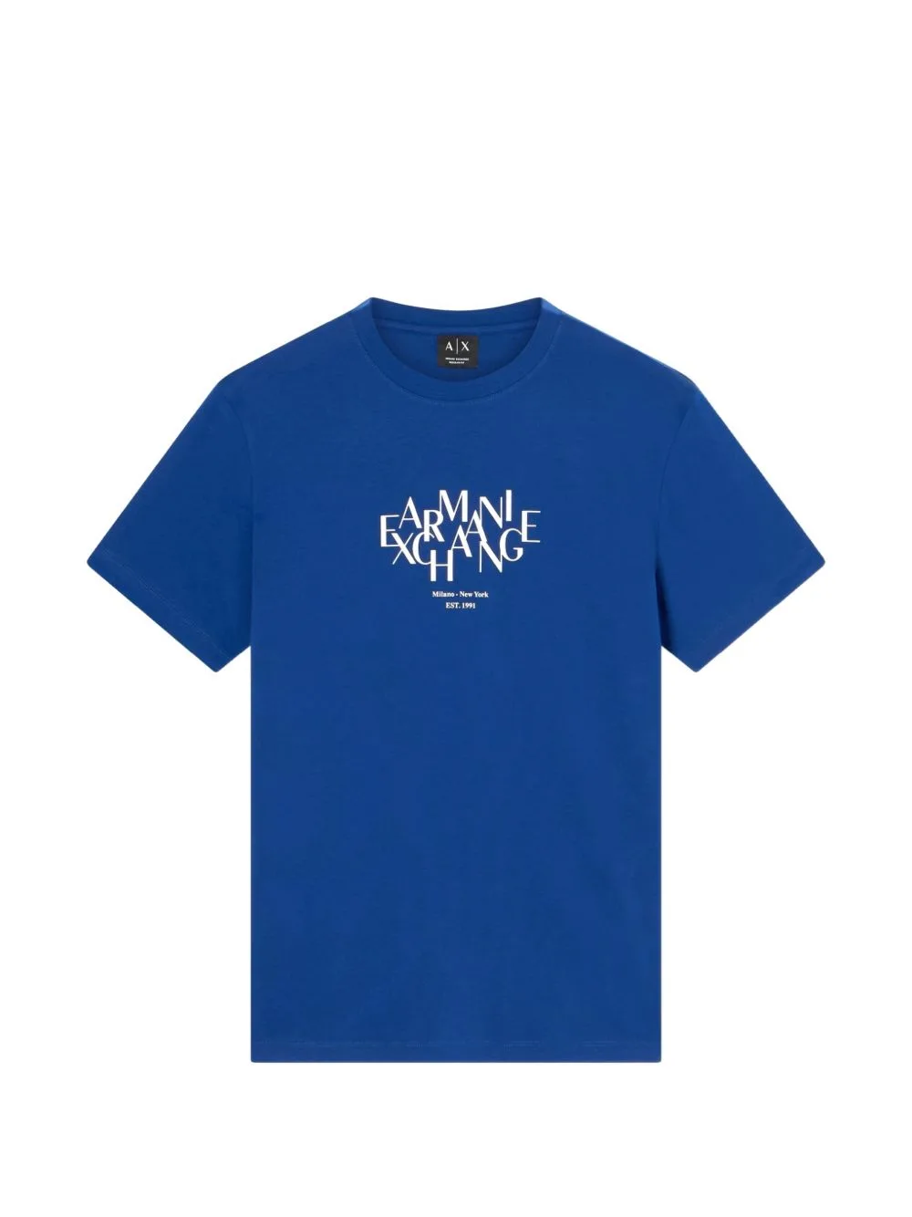 Regular-Fit T-Shirt in Cotton Jersey by Armani Exchange