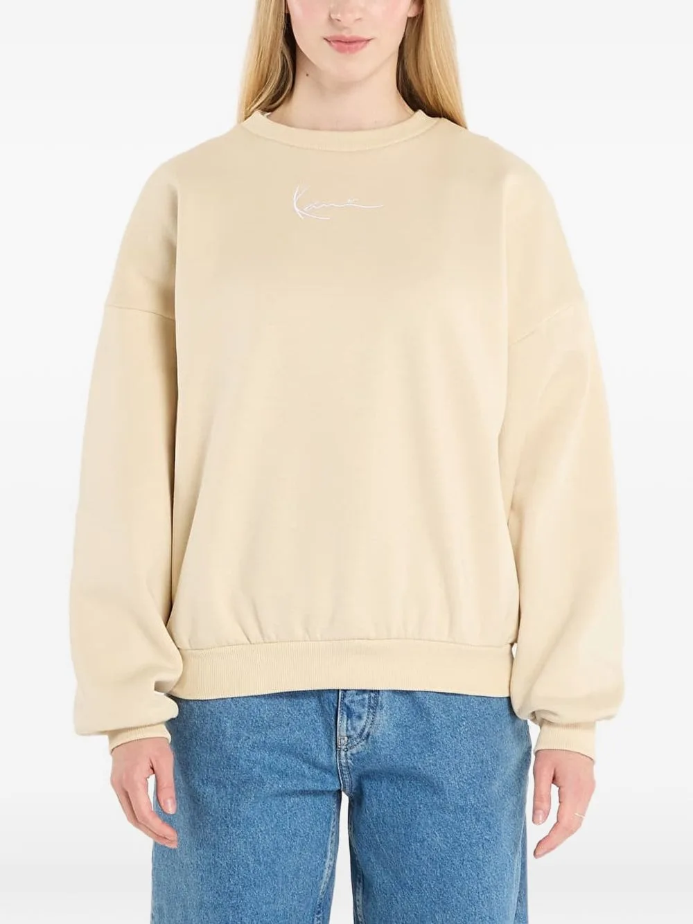 Karl Kani Logo-Embroidered Sweater