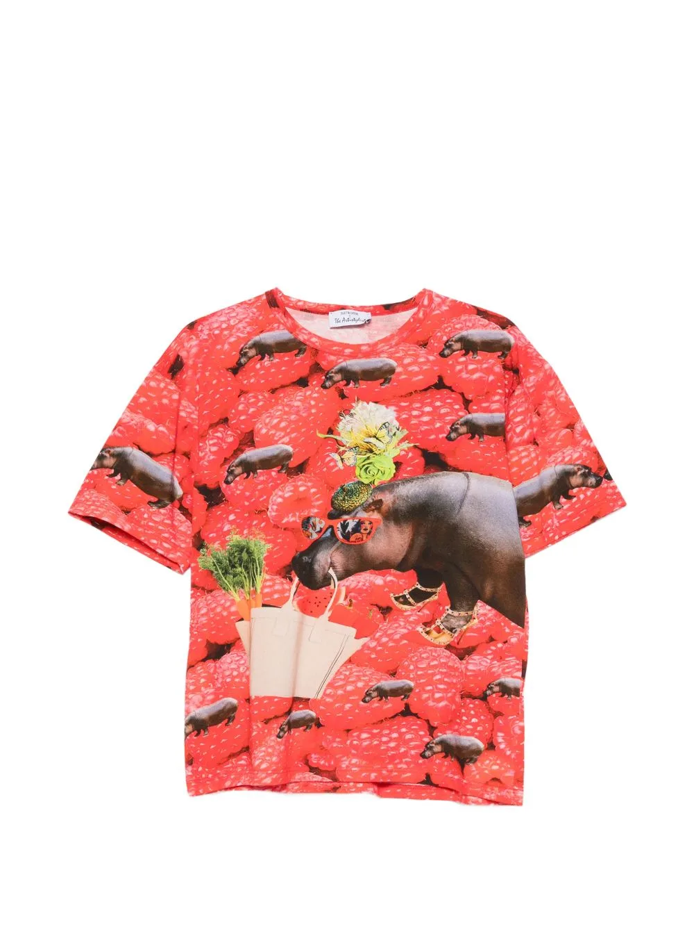 Graphic-Print Cotton T-Shirt by The Artistylist