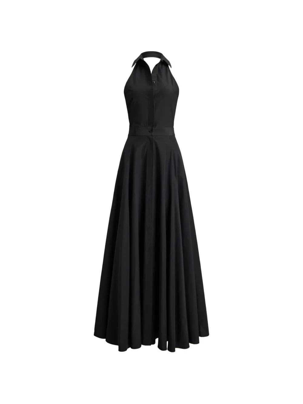Spread Collar Halter Dress by Ralph Lauren Collection