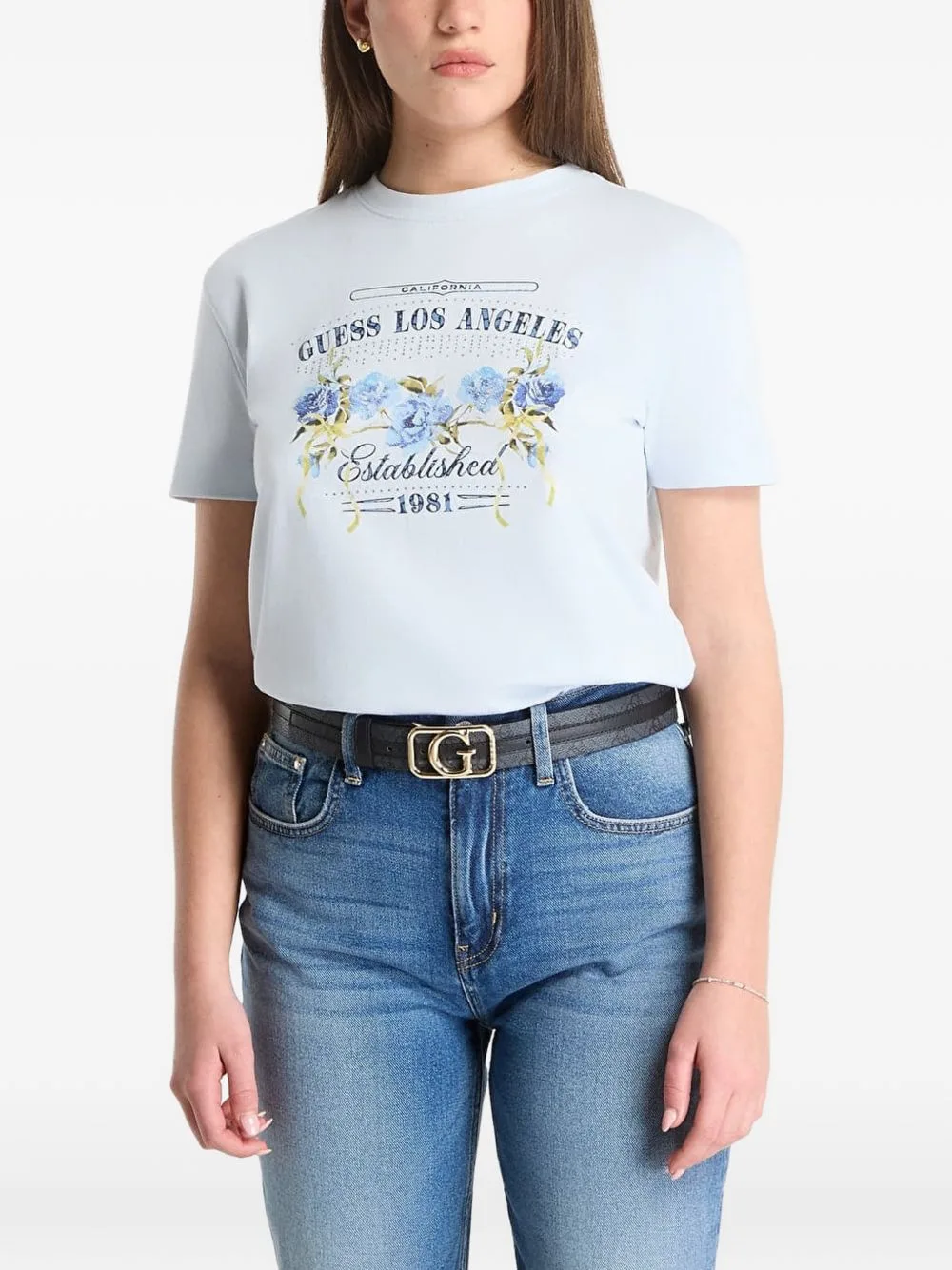 Printed T-Shirt by GUESS USA