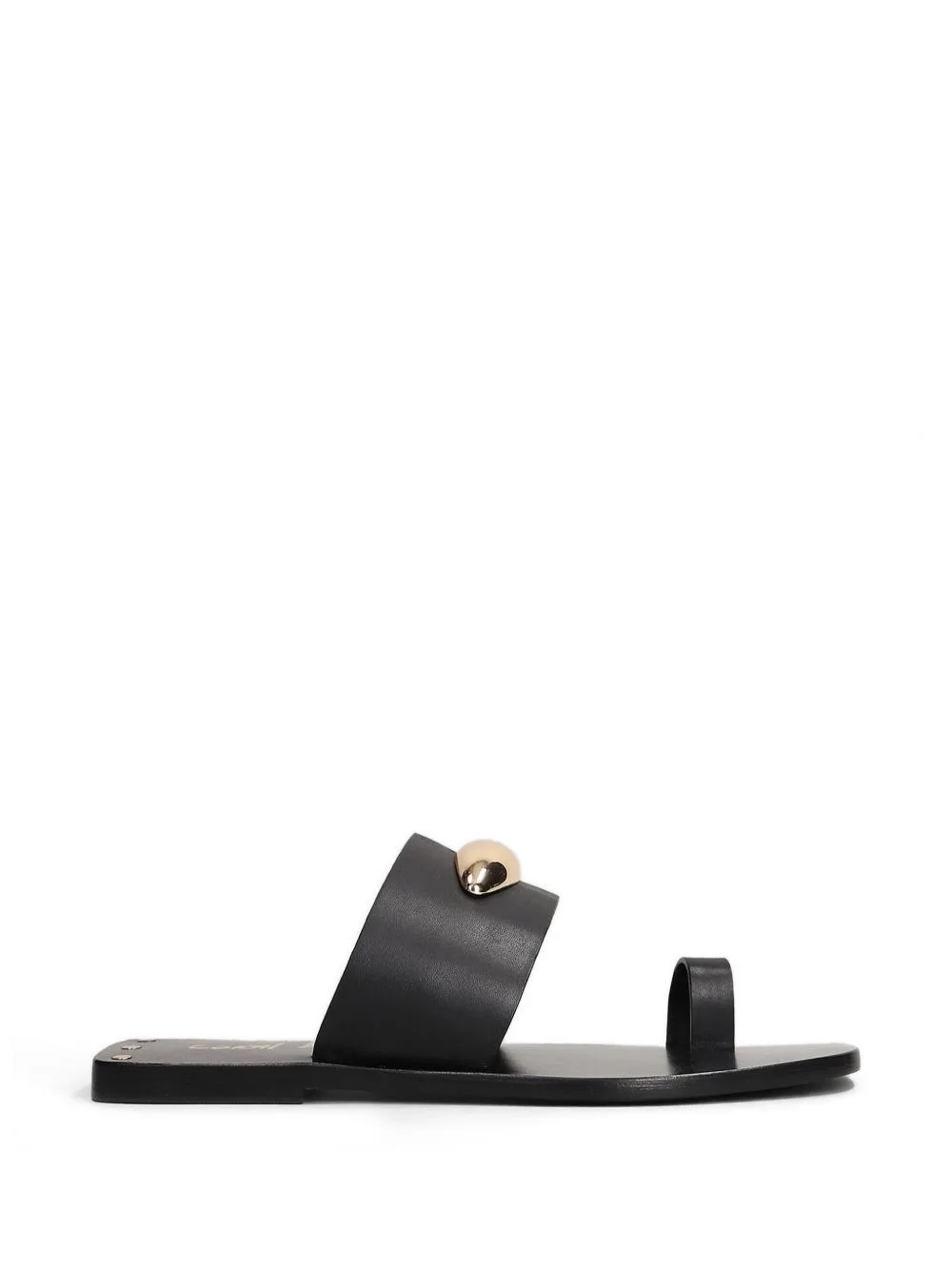Embellished Toe-Loop Sandals by CORAL BLUE
