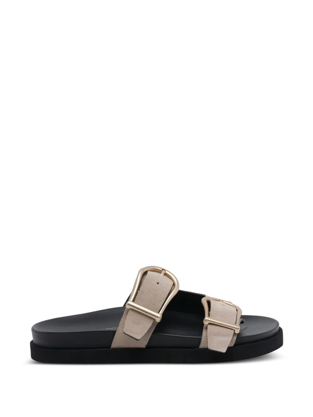 Buckle-Fastening Suede Sandals by ANGEL ALARCON