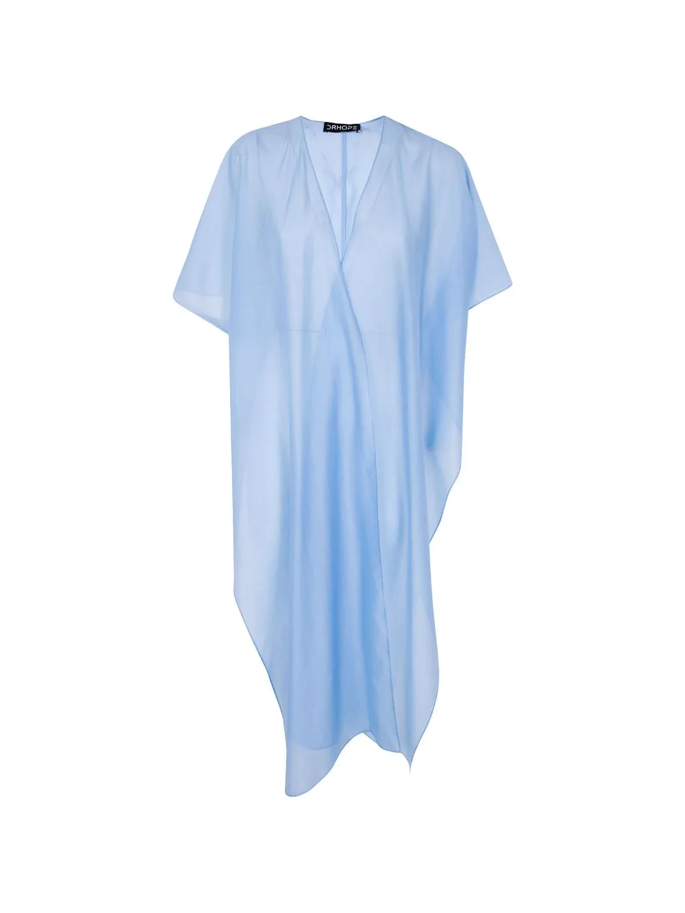 Sheer Asymmetric-Hem Cape by DRHOPE