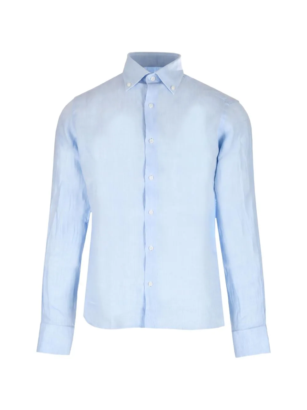Button-Down Collar Linen Shirt by Al Duca D'Aosta 1902