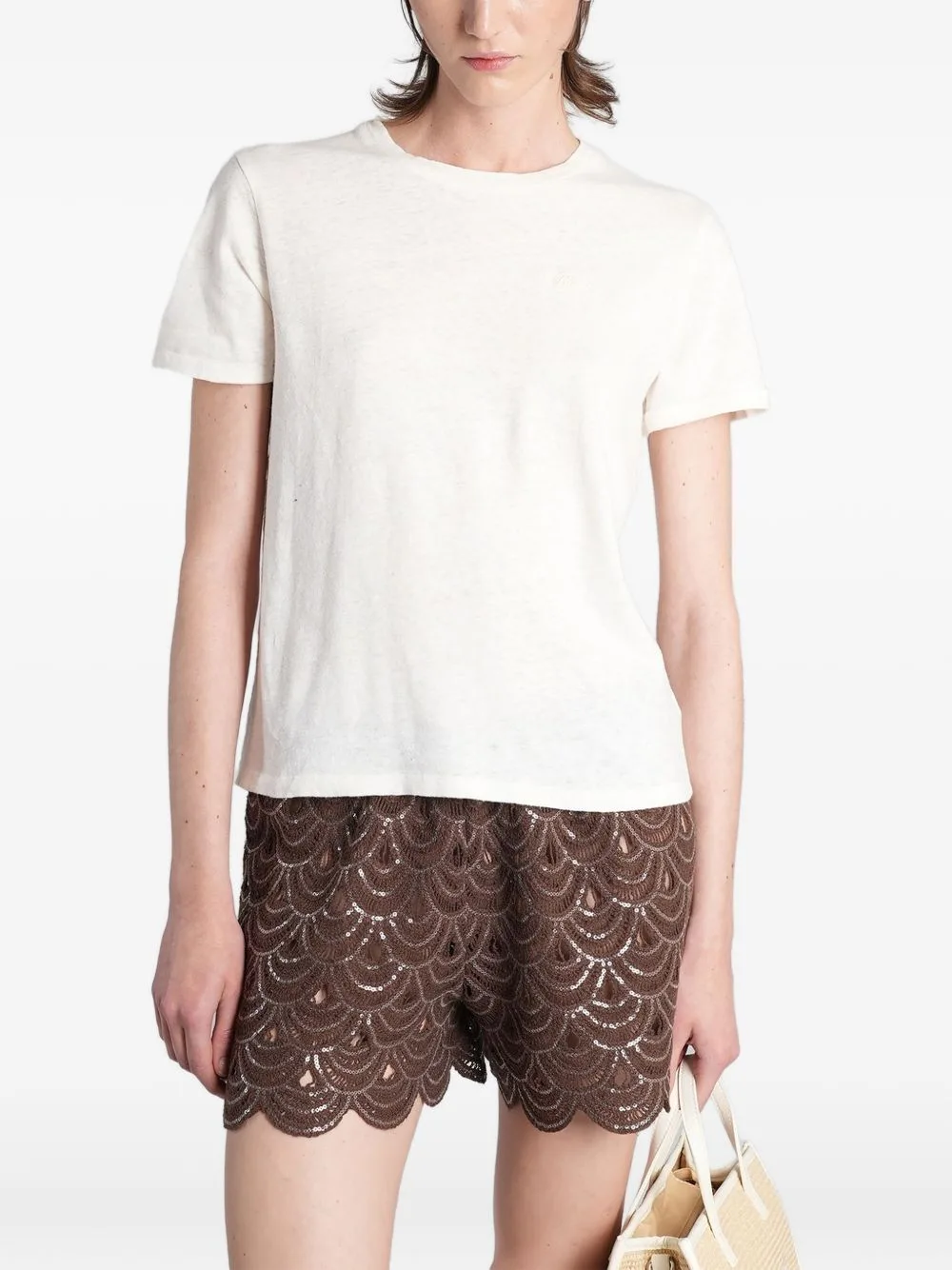 Logo-Embroidered T-Shirt by MC2 Saint Barth