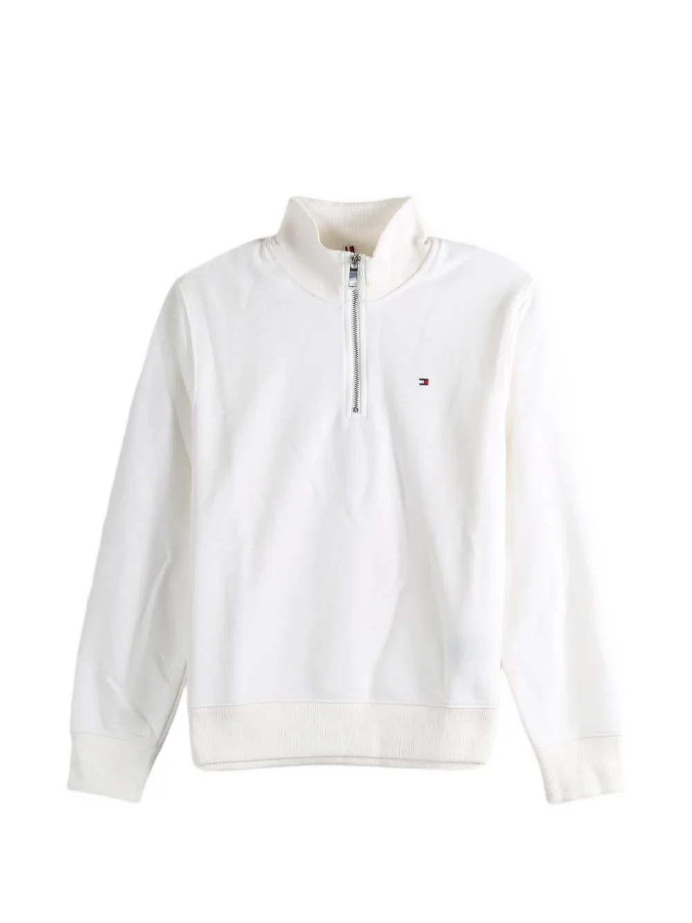 Quarter-Zip Logo-Embroidered Sweater by Tommy Hilfiger