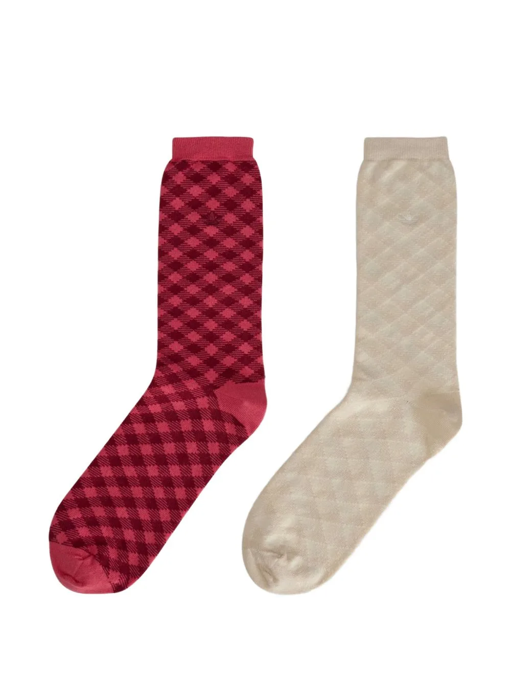 Argyle-Pattern Socks (set of Two) by Y-3