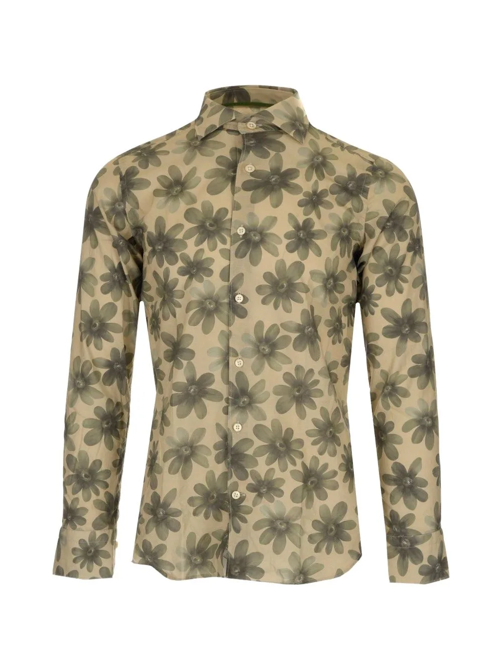 Floral-Print Slim-Fit Shirt by Al Duca D'Aosta 1902