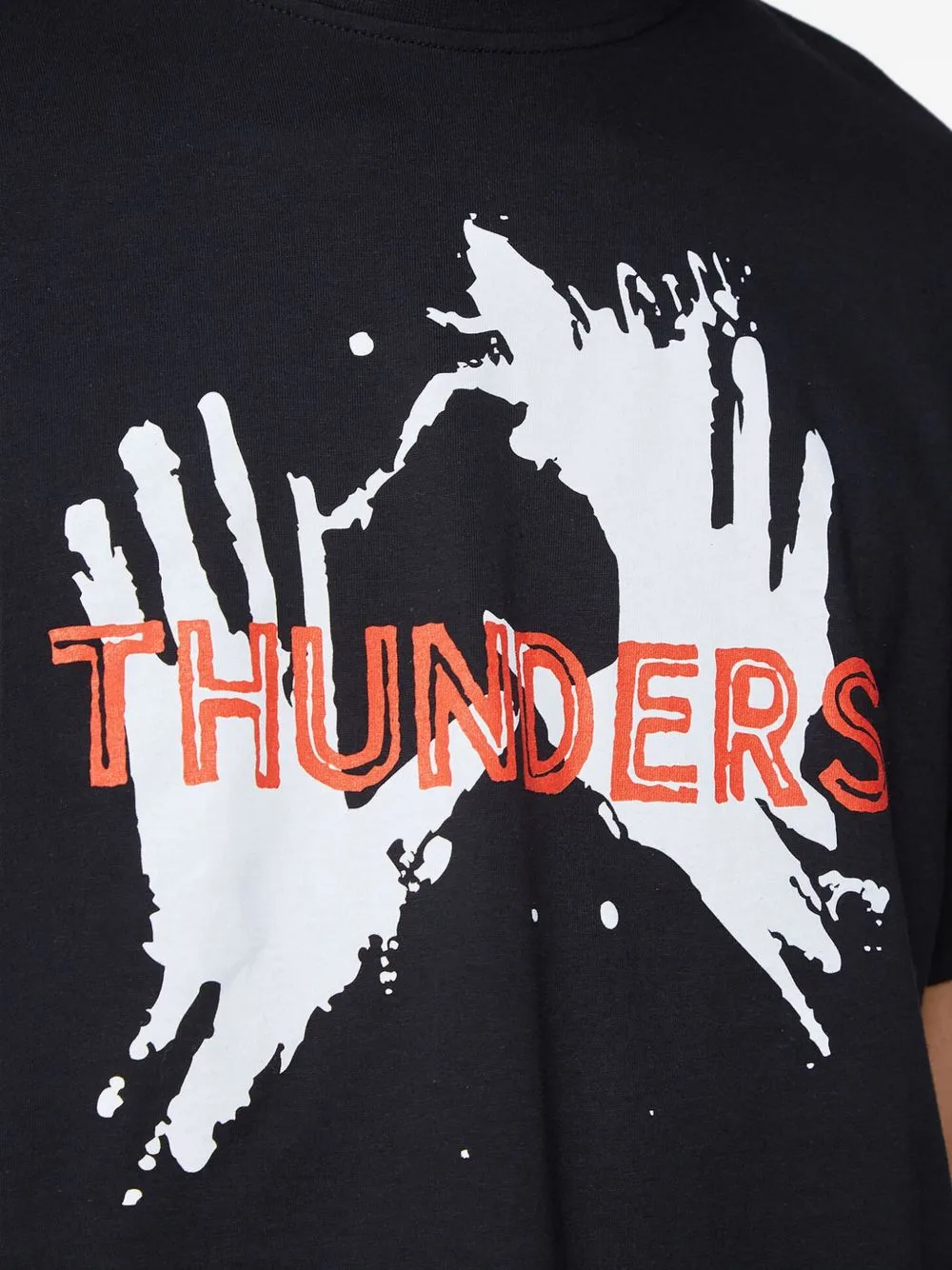 Logo-Print Cotton T-Shirt by Mr. Thunders