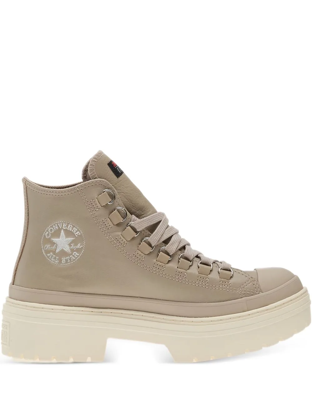 Chuck Taylor All Star Lugged-Heel Platform Leather Boots by Converse