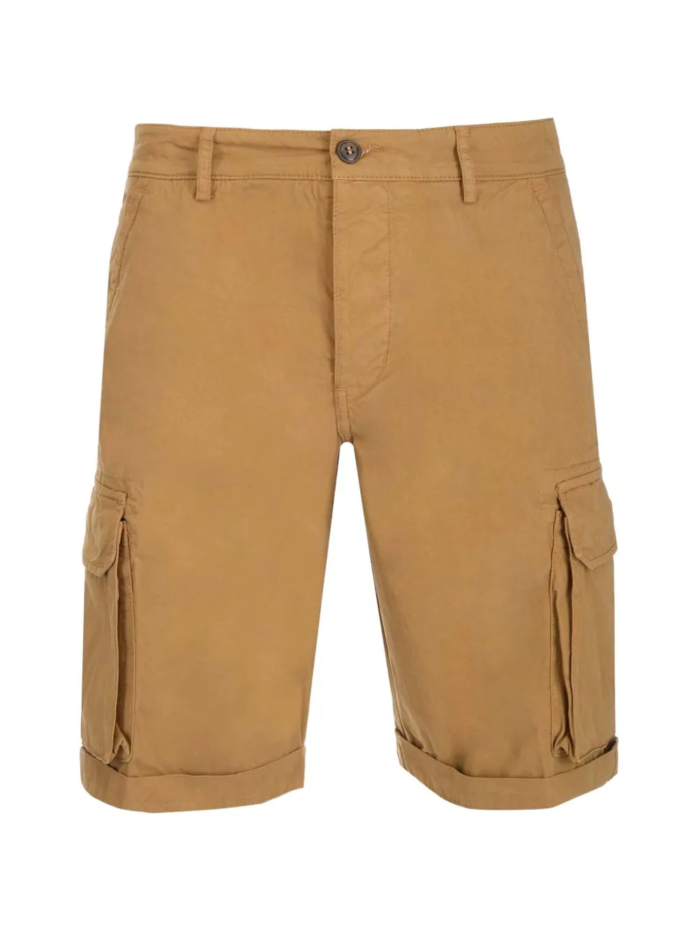 Button-Fastening Cotton Cargo Shorts by Al Duca D'Aosta 1902