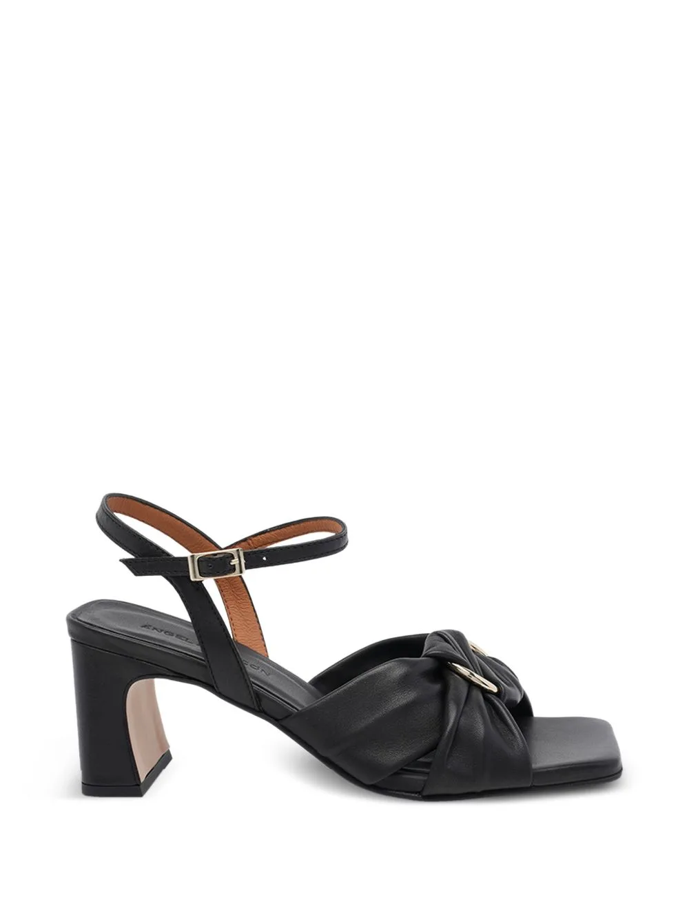 Ring-Detail Knotted Sandals by ANGEL ALARCON