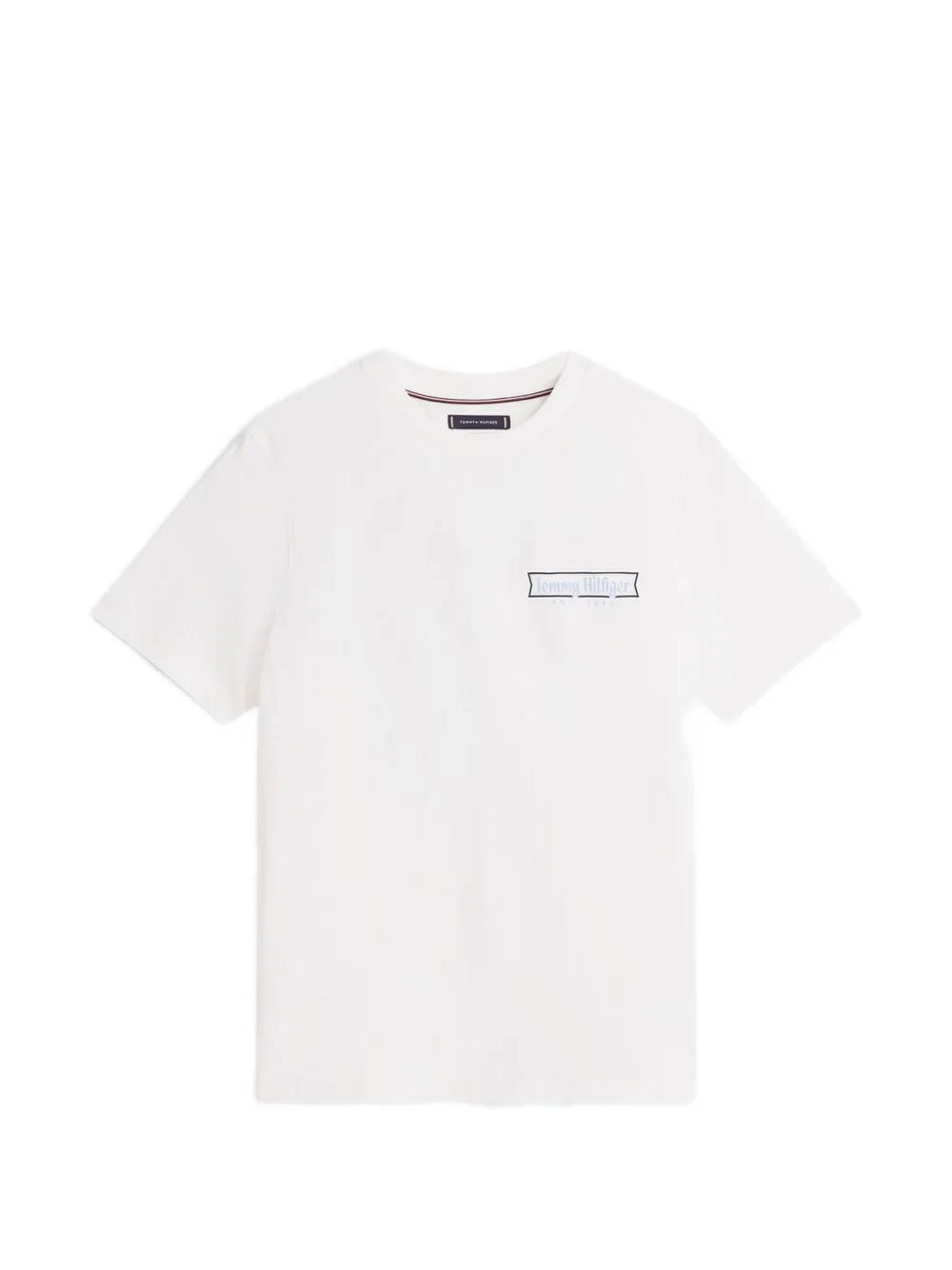 Logo-Print Cotton T-Shirt by Tommy Hilfiger