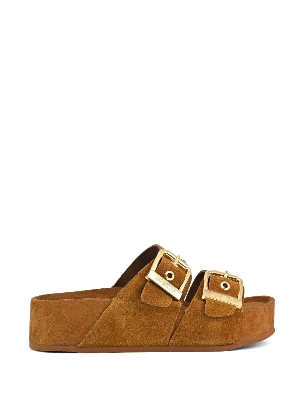 Dune Buckle-Fastening Platform Sandals by Colors Of California