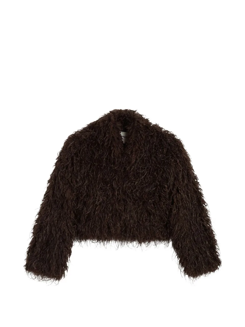 Faux-Fur Cropped Coat by Apparis