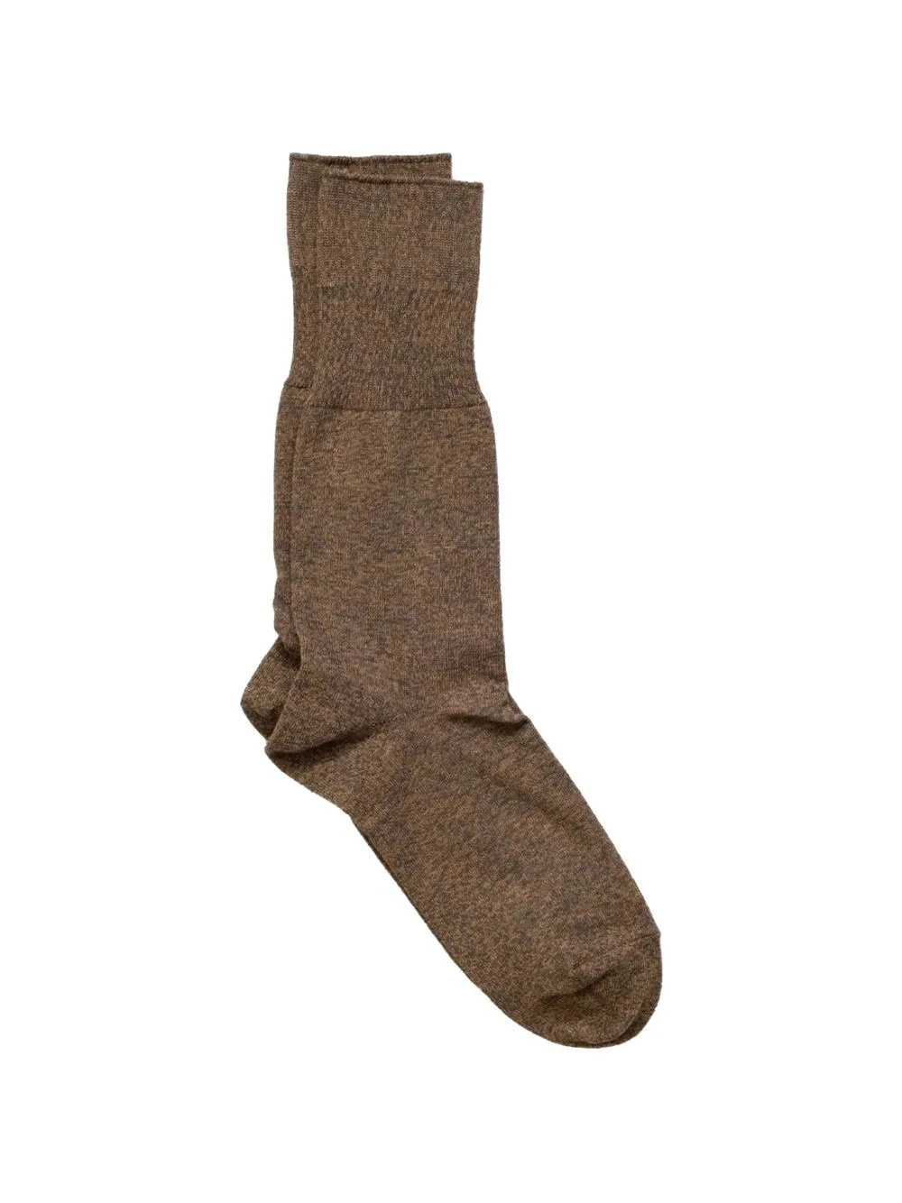Organic-Cotton Ribbed Socks by yahae