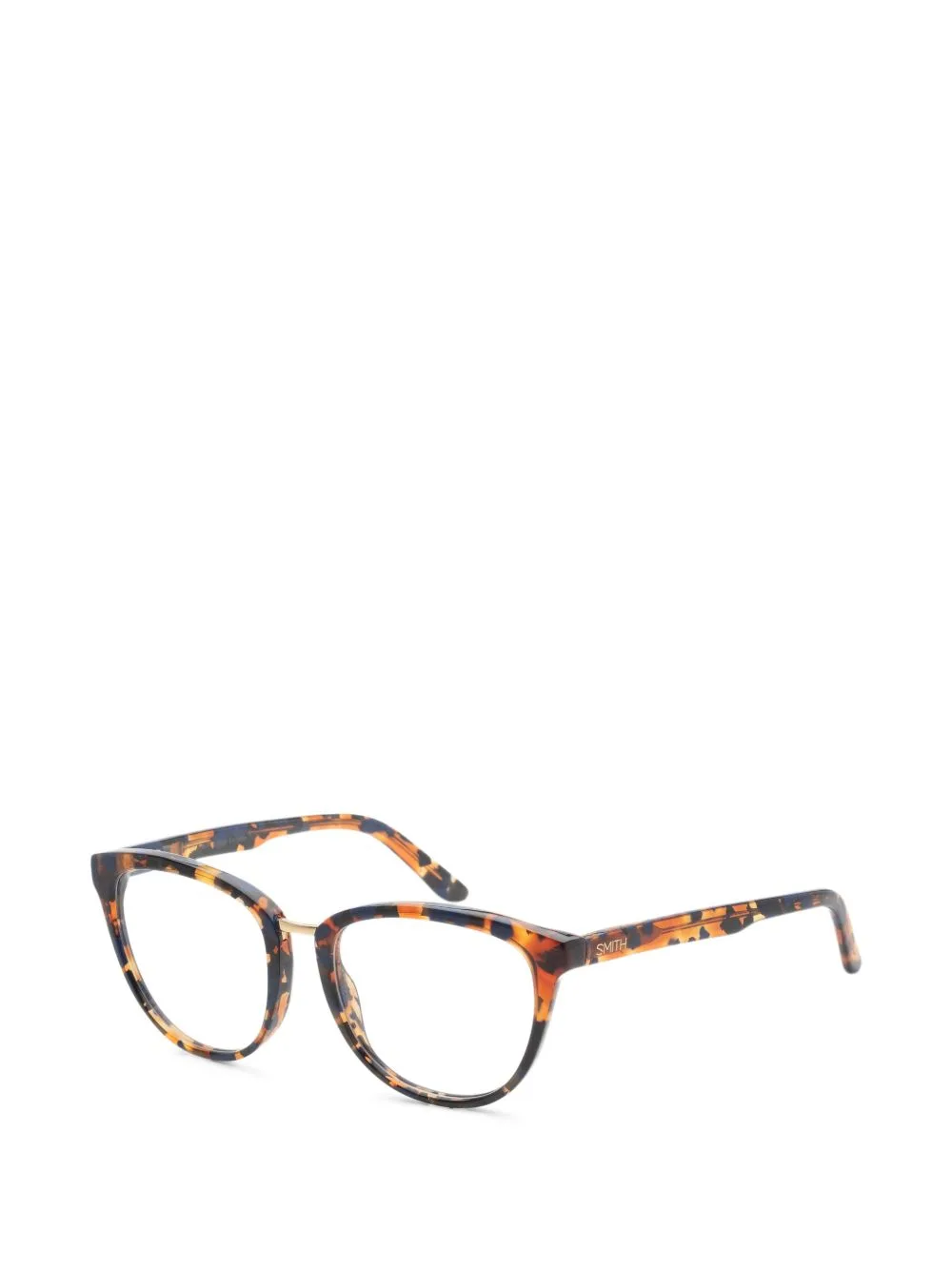 Ambrey Tortoiseshell-Effect Square-Frame Glasses by Smith