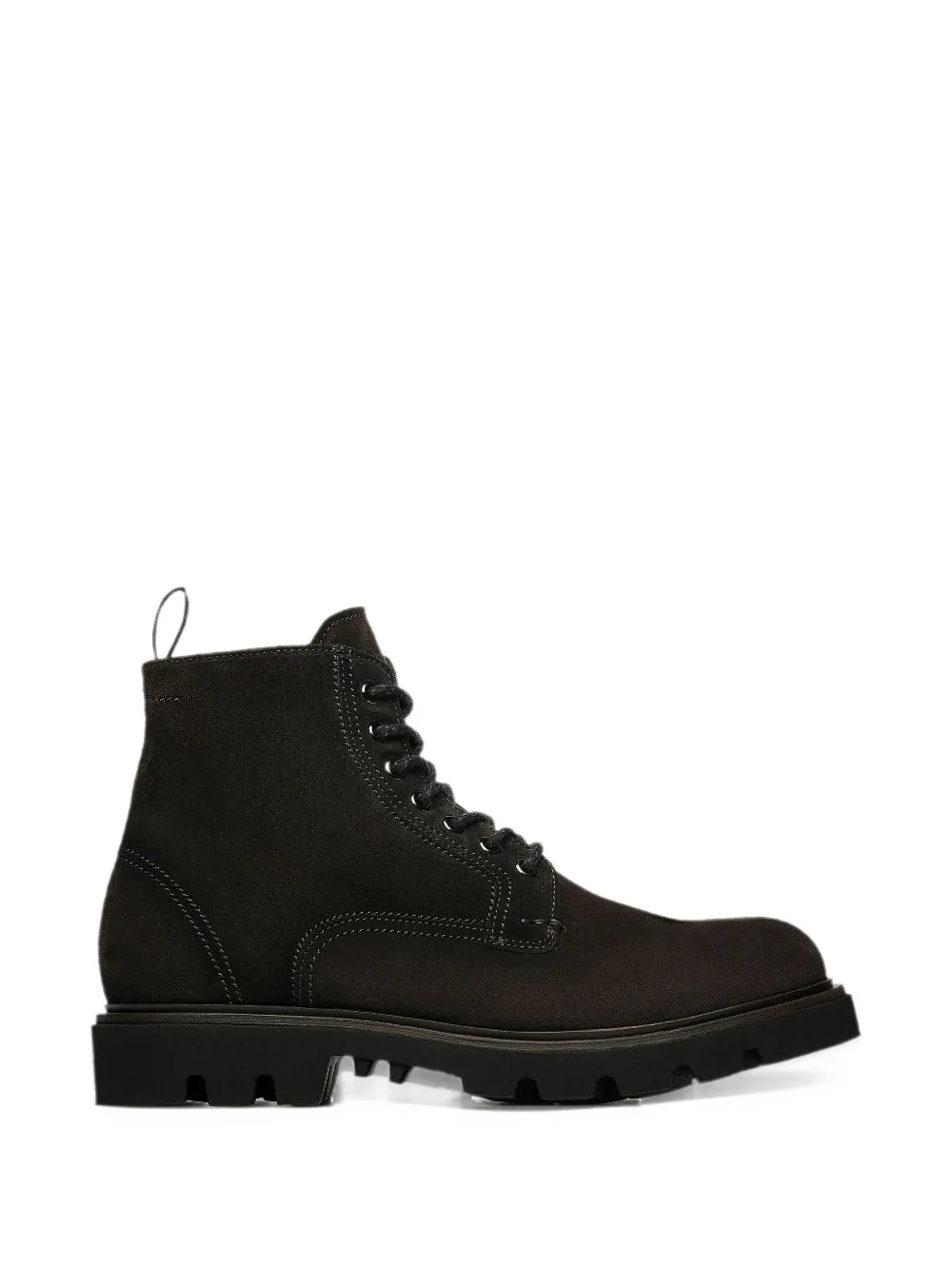 Lace-Up Suede Boots by Fabi